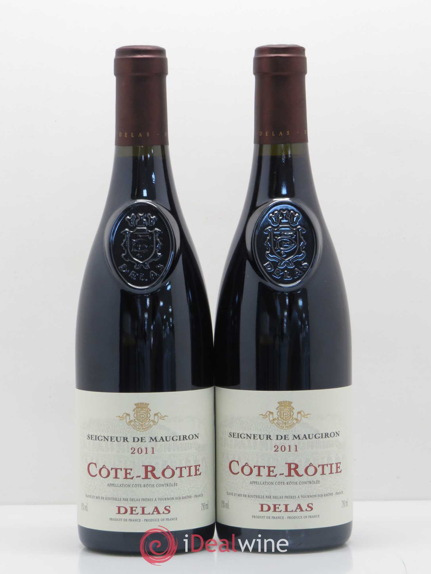 Côte-Rôtie Seigneur de Maugiron Delas Frères 2011 - Lot de 2 bouteilles - 0