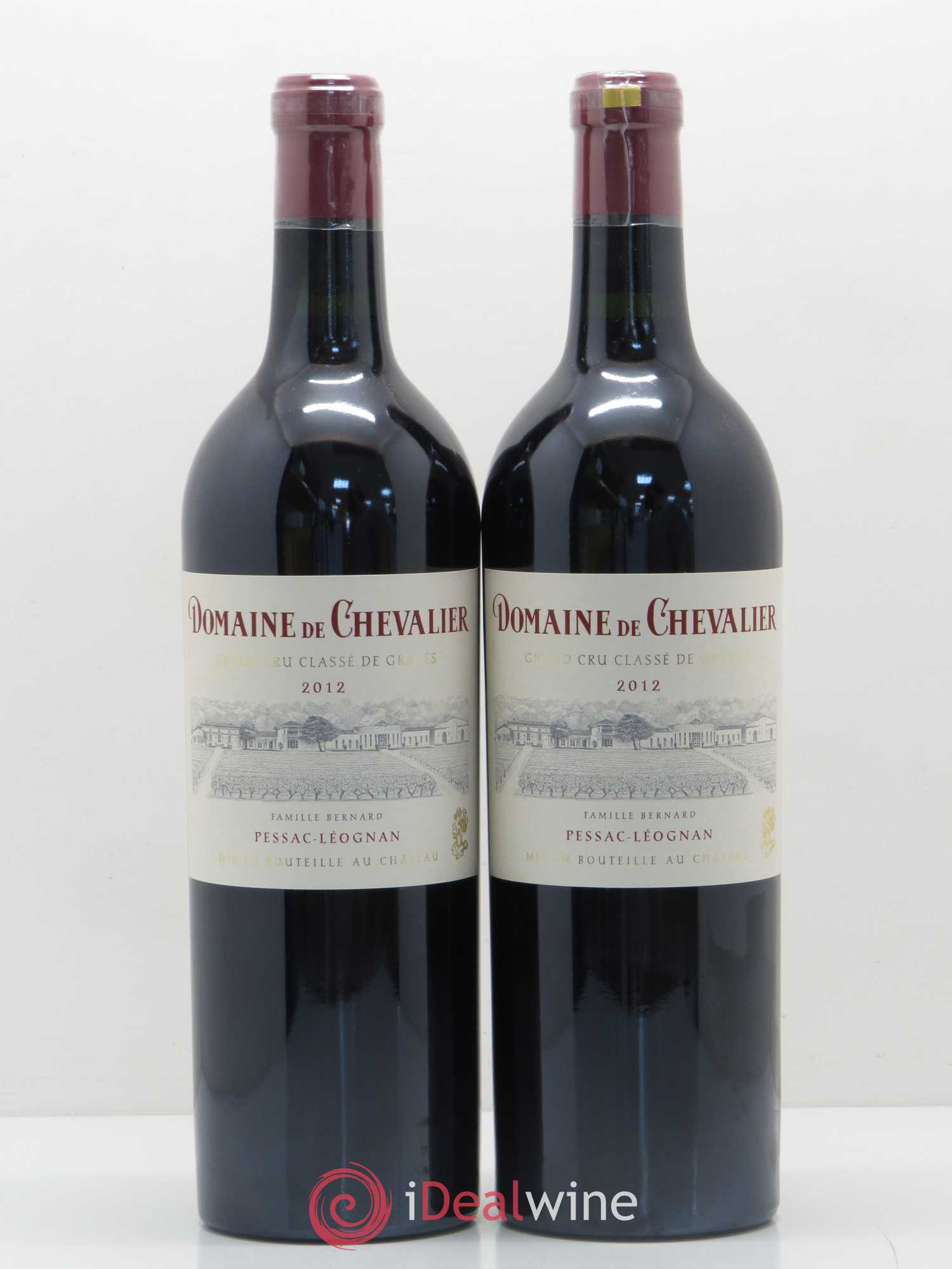Domaine de Chevalier Cru Classé de Graves 2012 - Lot de 2 bouteilles - 0
