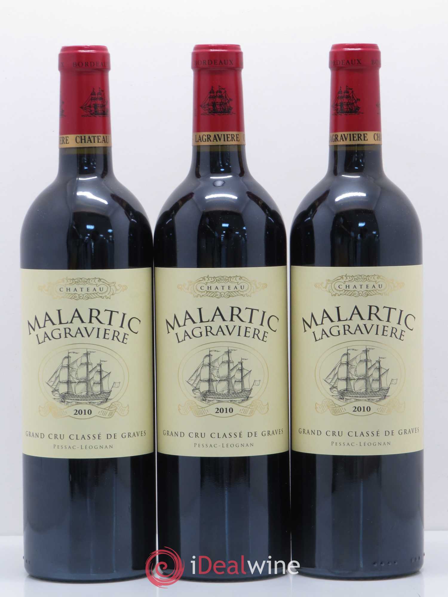 Château Malartic-Lagravière Cru Classé de Graves 2010 - Lot de 6 bouteilles - 2
