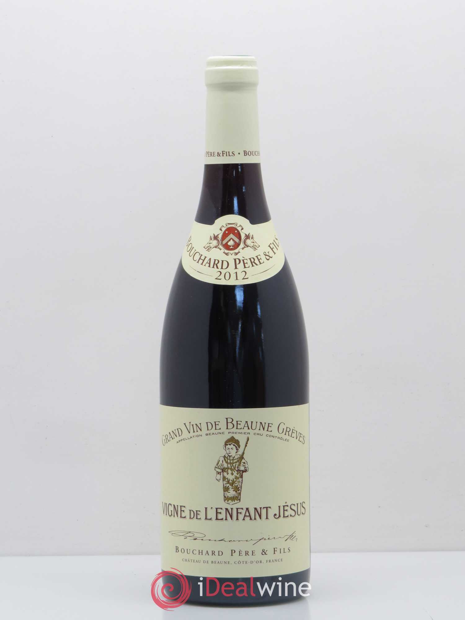 Beaune 1er Cru Grèves - Vigne de l'Enfant Jésus Bouchard Père & Fils 2012 - Lot de 1 bouteille - 0