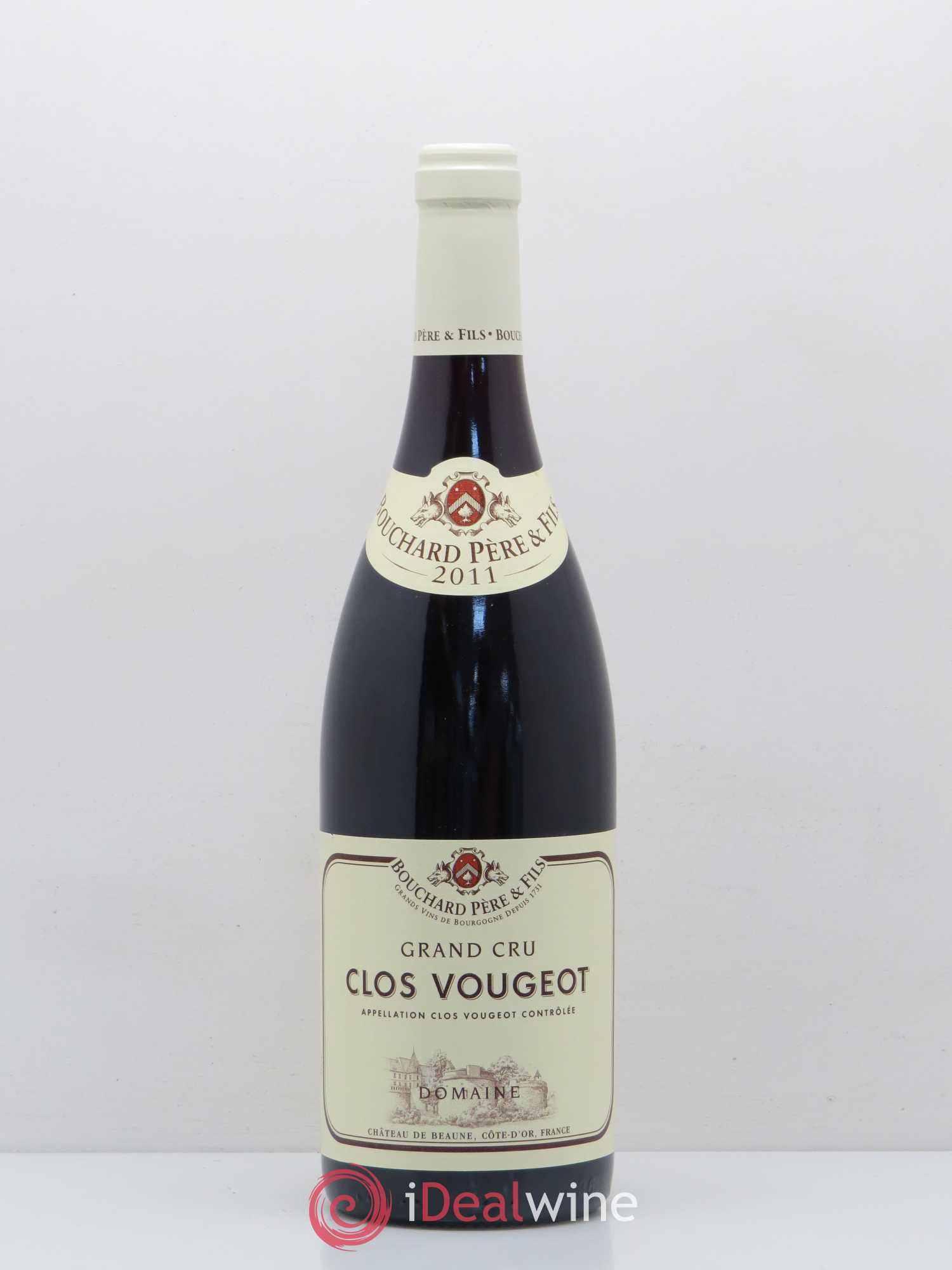 Clos de Vougeot Grand Cru Bouchard Père & Fils 2011 - Lot de 1 bouteille - 0