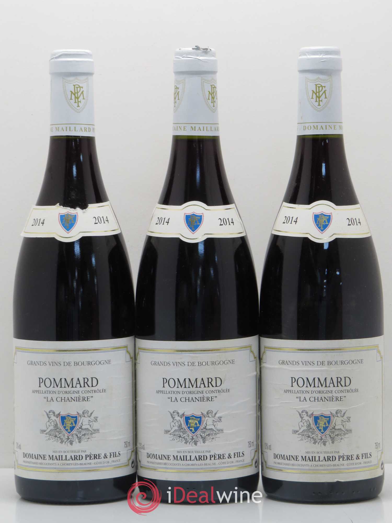 Pommard La Chanière Domaine Maillard 2014 - Posten von 3 Flaschen - 0