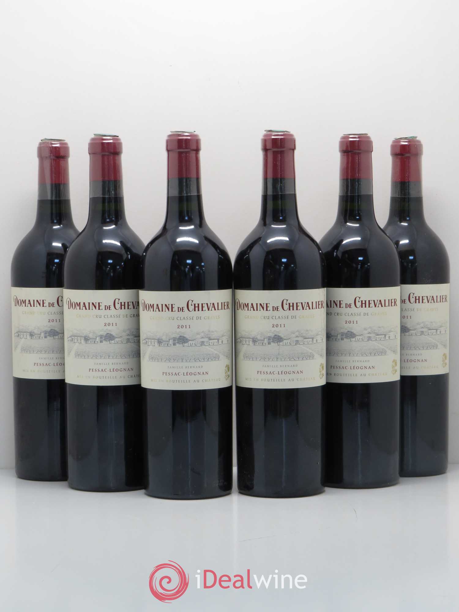 Domaine de Chevalier Cru Classé de Graves 2011 - Lot de 6 bouteilles - 0