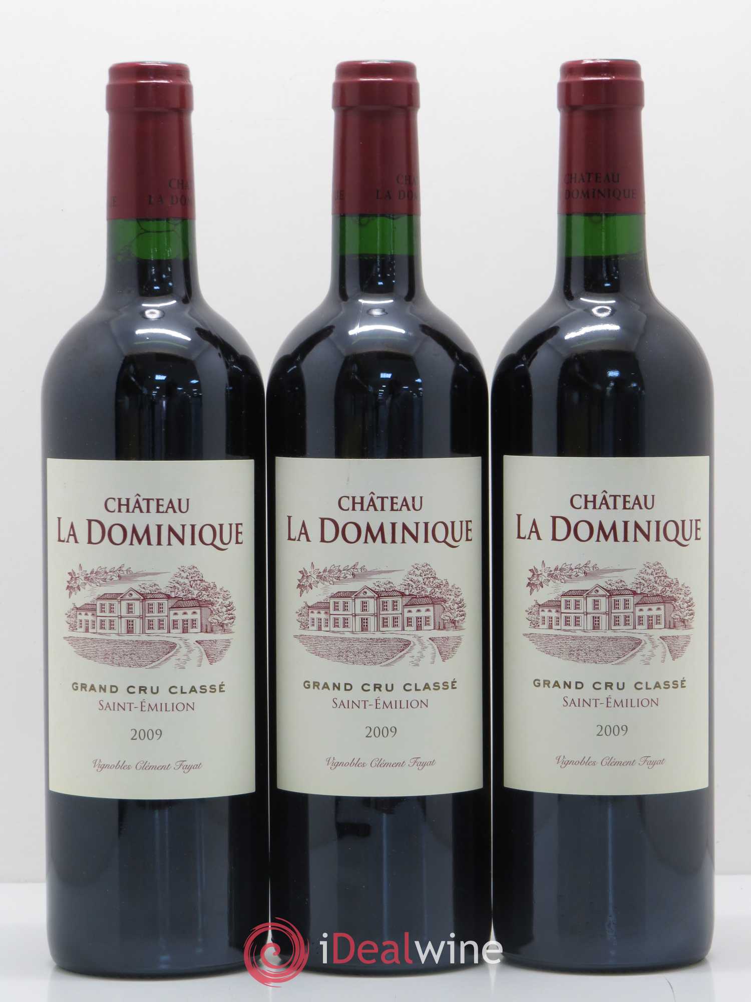 Château la Dominique Grand Cru Classé 2009 - Lot de 6 bouteilles - 2