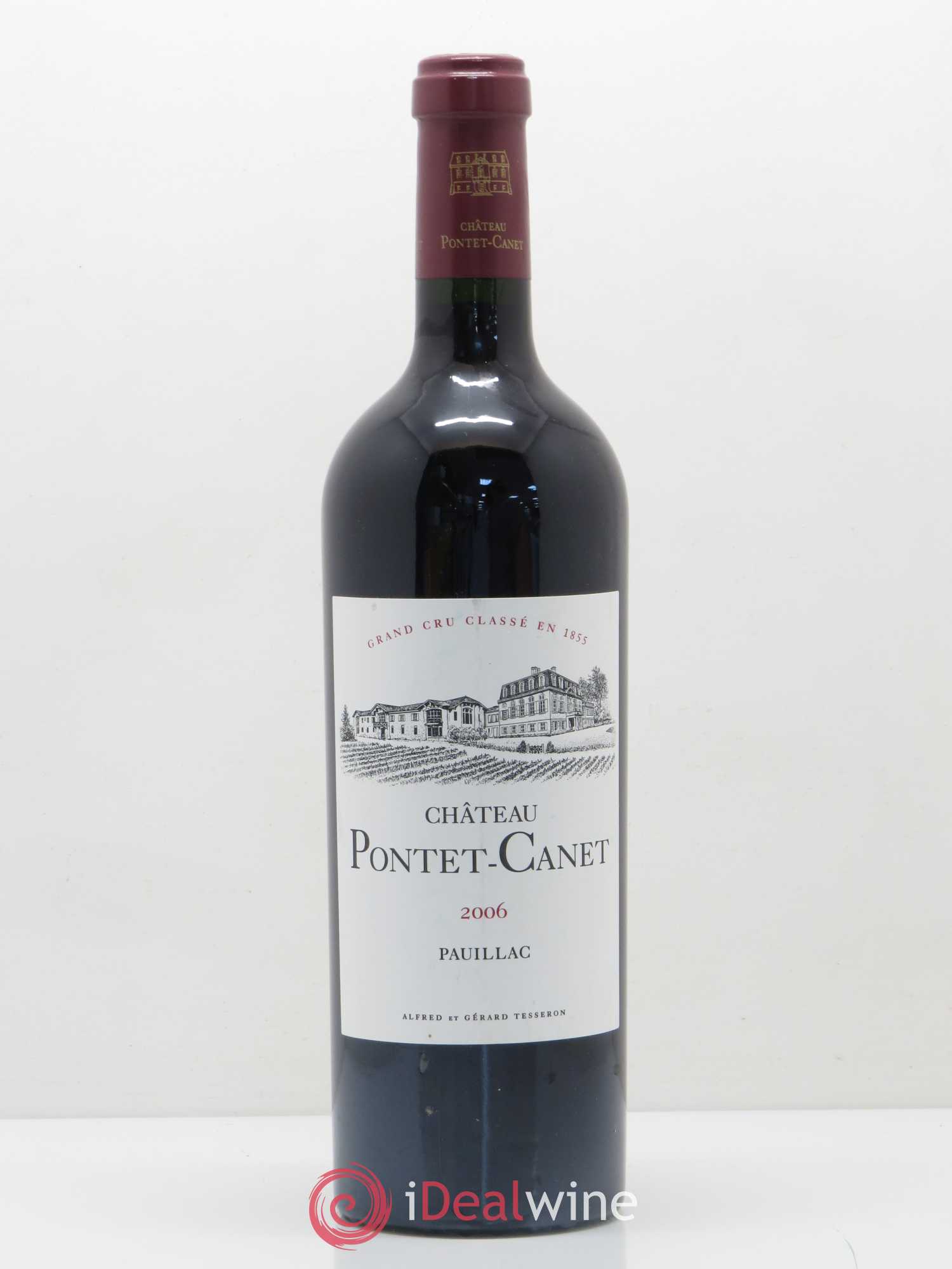 Château Pontet Canet 5ème Grand Cru Classé 2006 - Lot de 1 bouteille - 0
