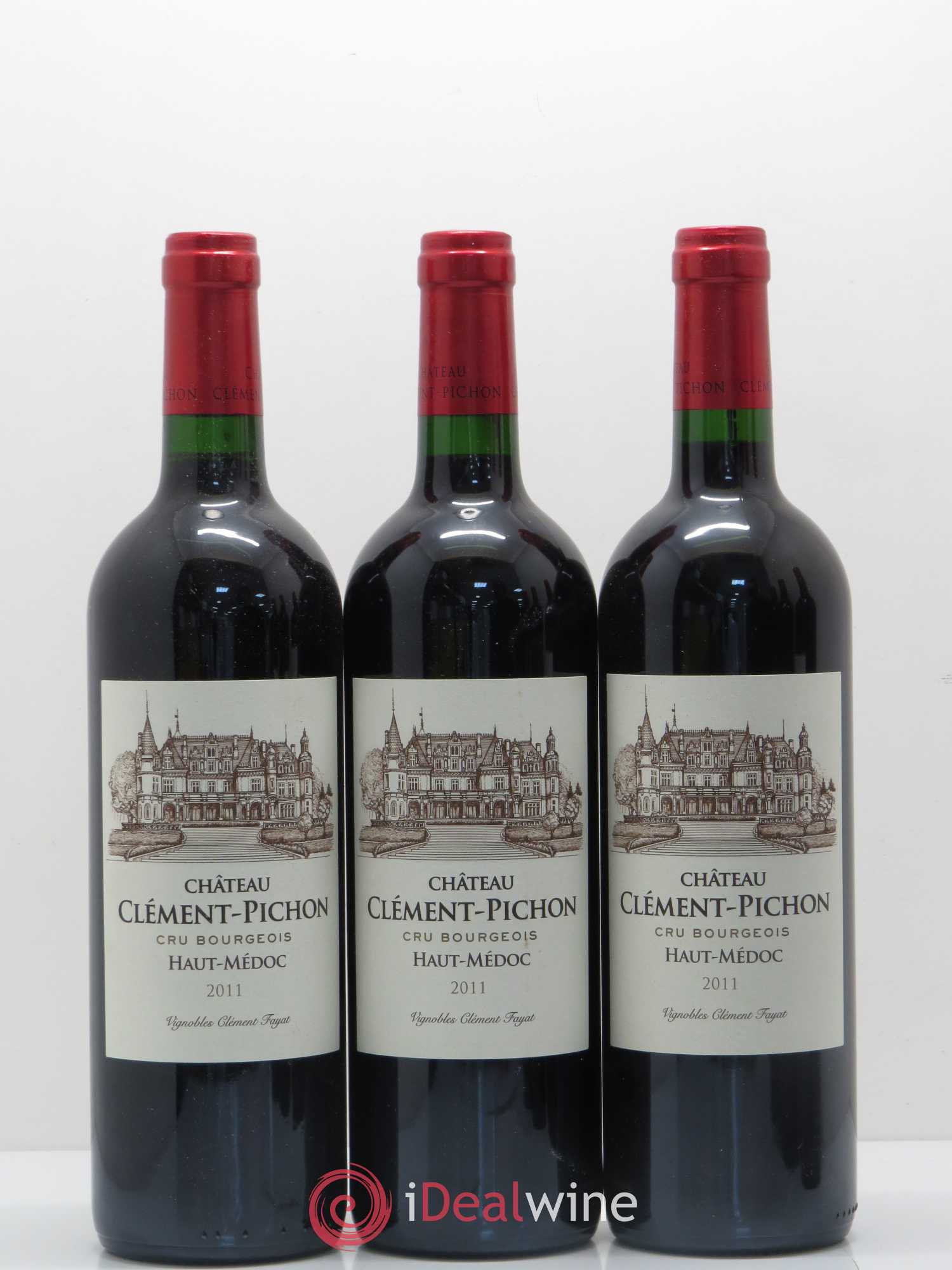 Château Clément-Pichon Cru Bourgeois 2011 - Lot de 6 bouteilles - 1
