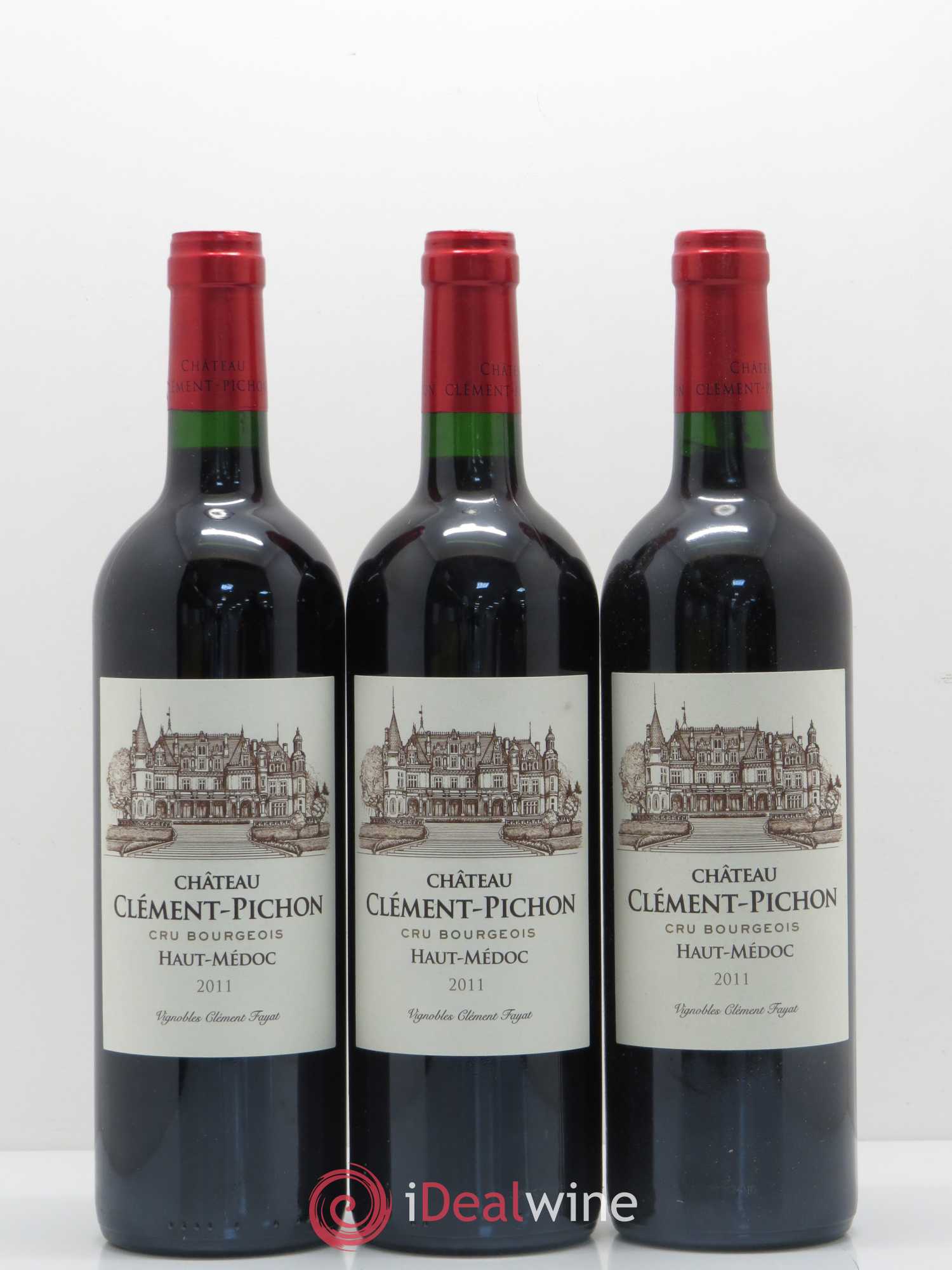 Château Clément-Pichon Cru Bourgeois 2011 - Lot de 6 bouteilles - 2