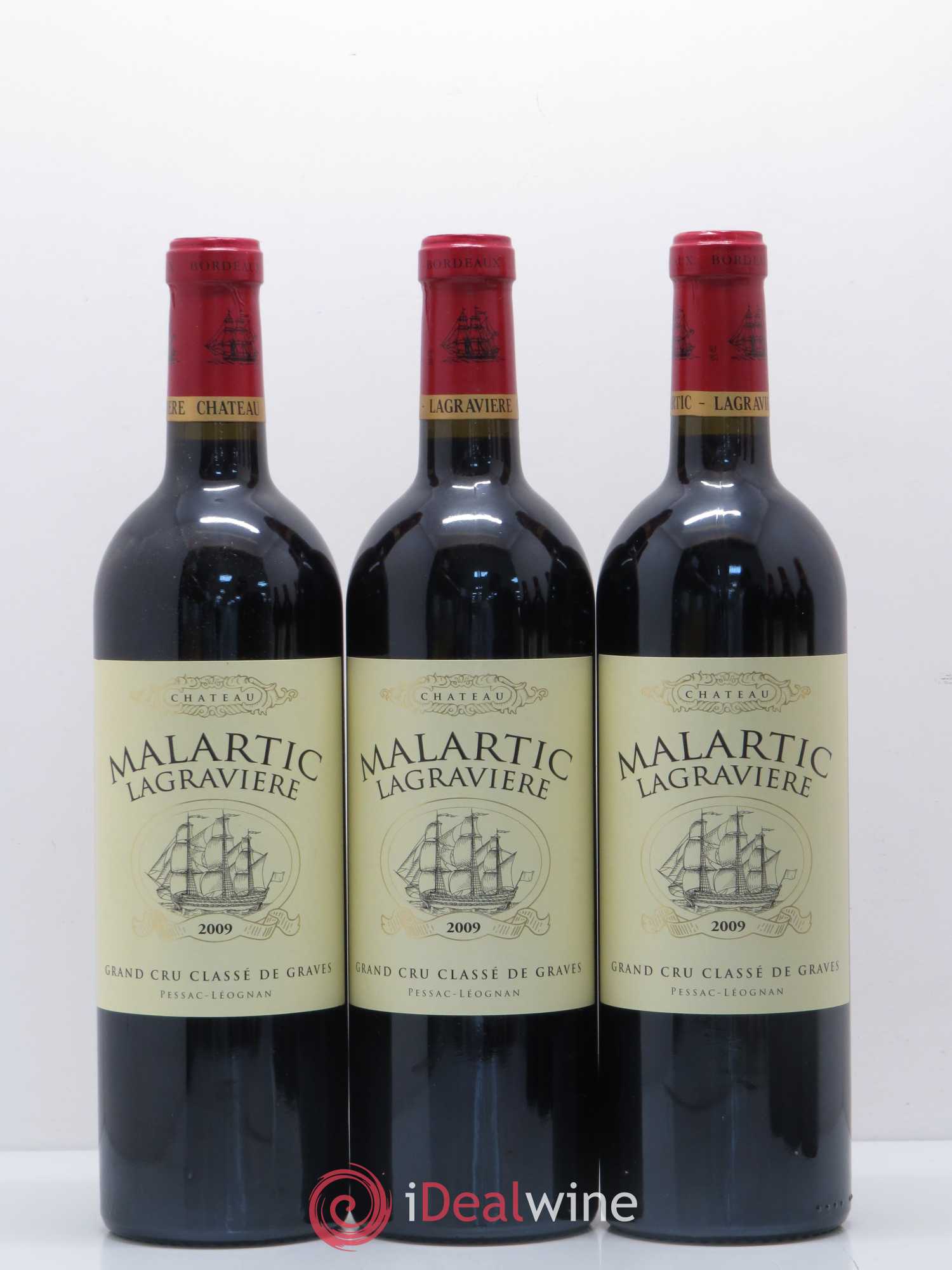 Château Malartic-Lagravière Cru Classé de Graves 2009 - Lot de 6 bouteilles - 1