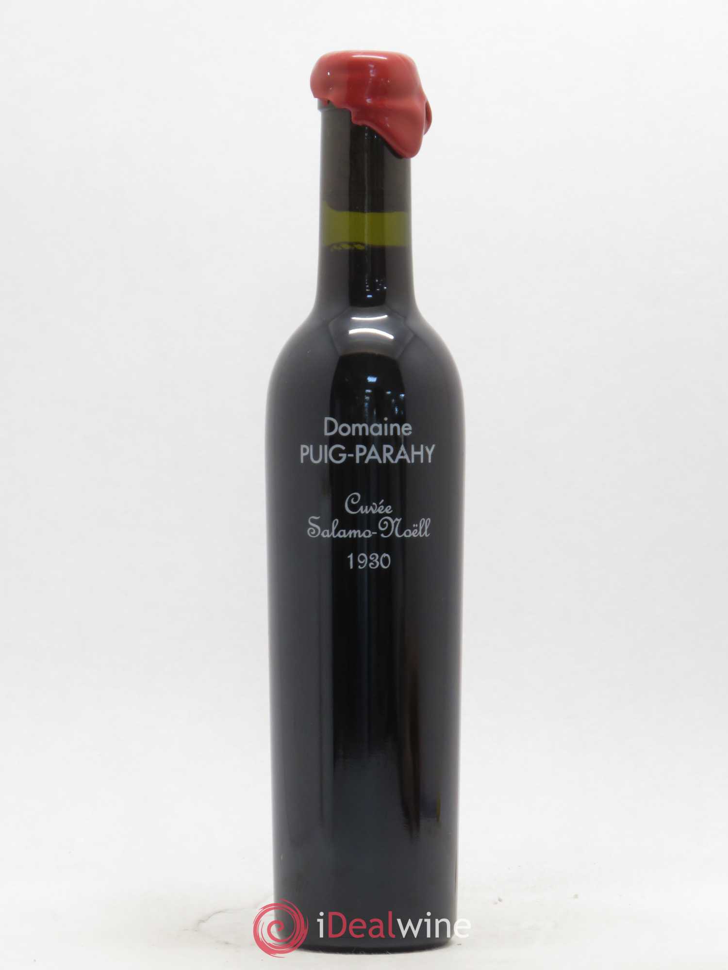 Rivesaltes Puig Parahy Salamo Noëll 1930 - Posten von 1 Demi-Flasche - 0