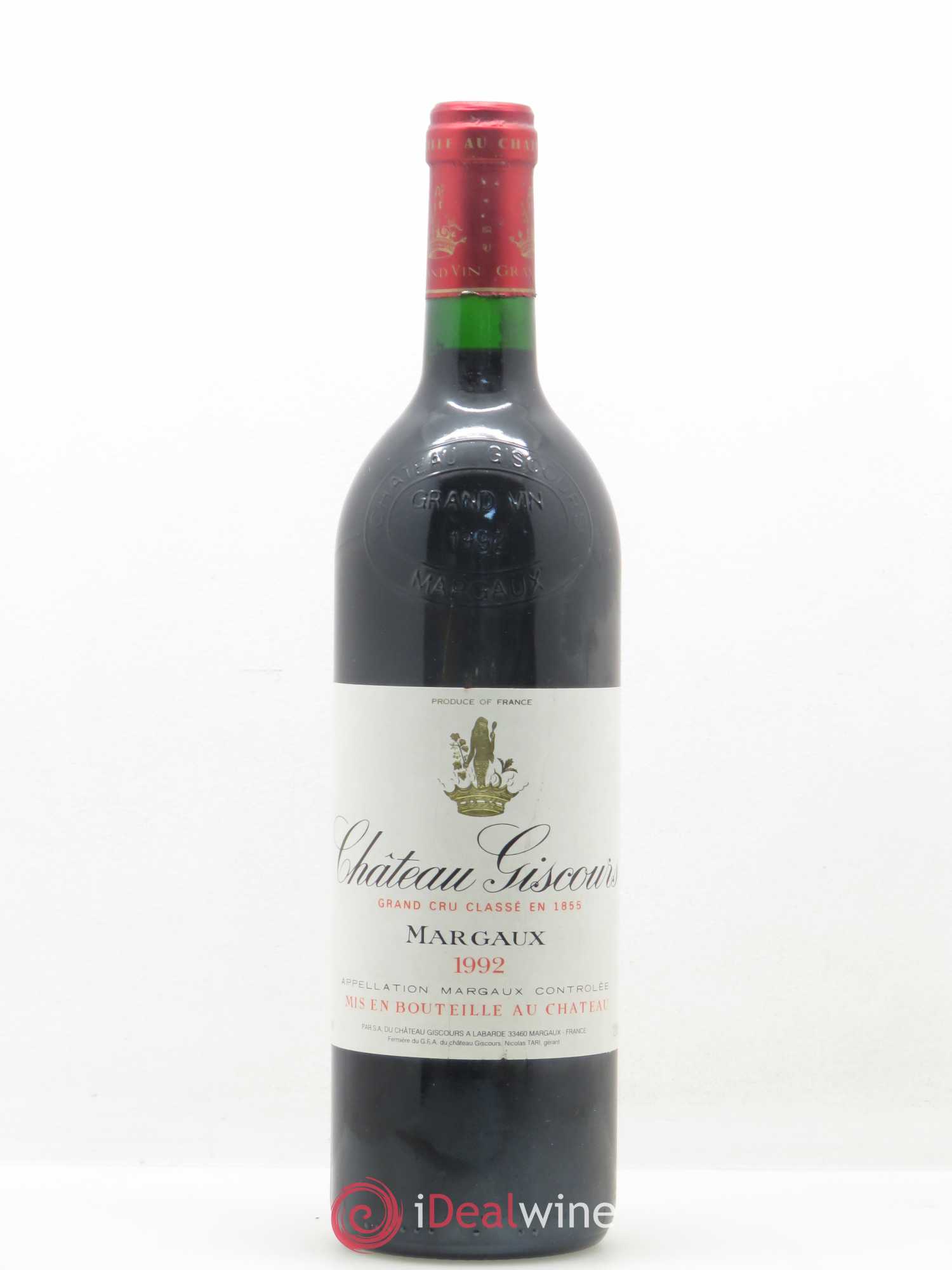 Château Giscours 3ème Grand Cru Classé 1992 - Lot de 1 bouteille - 0