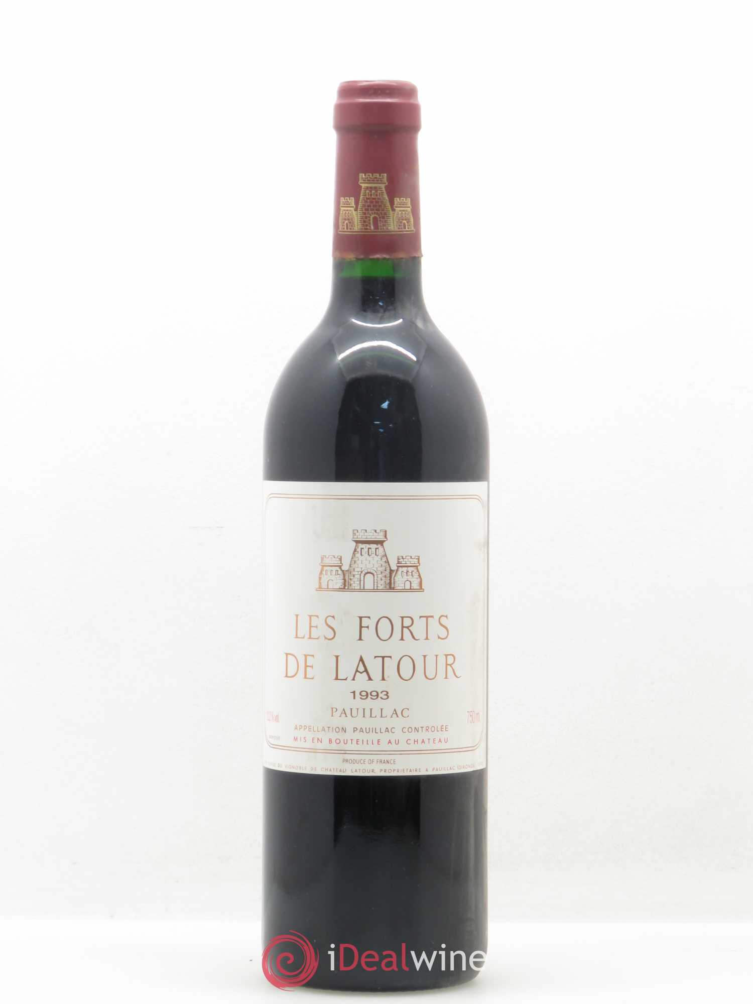 Les Forts de Latour Second Vin 1993 - Lot de 1 bouteille - 0