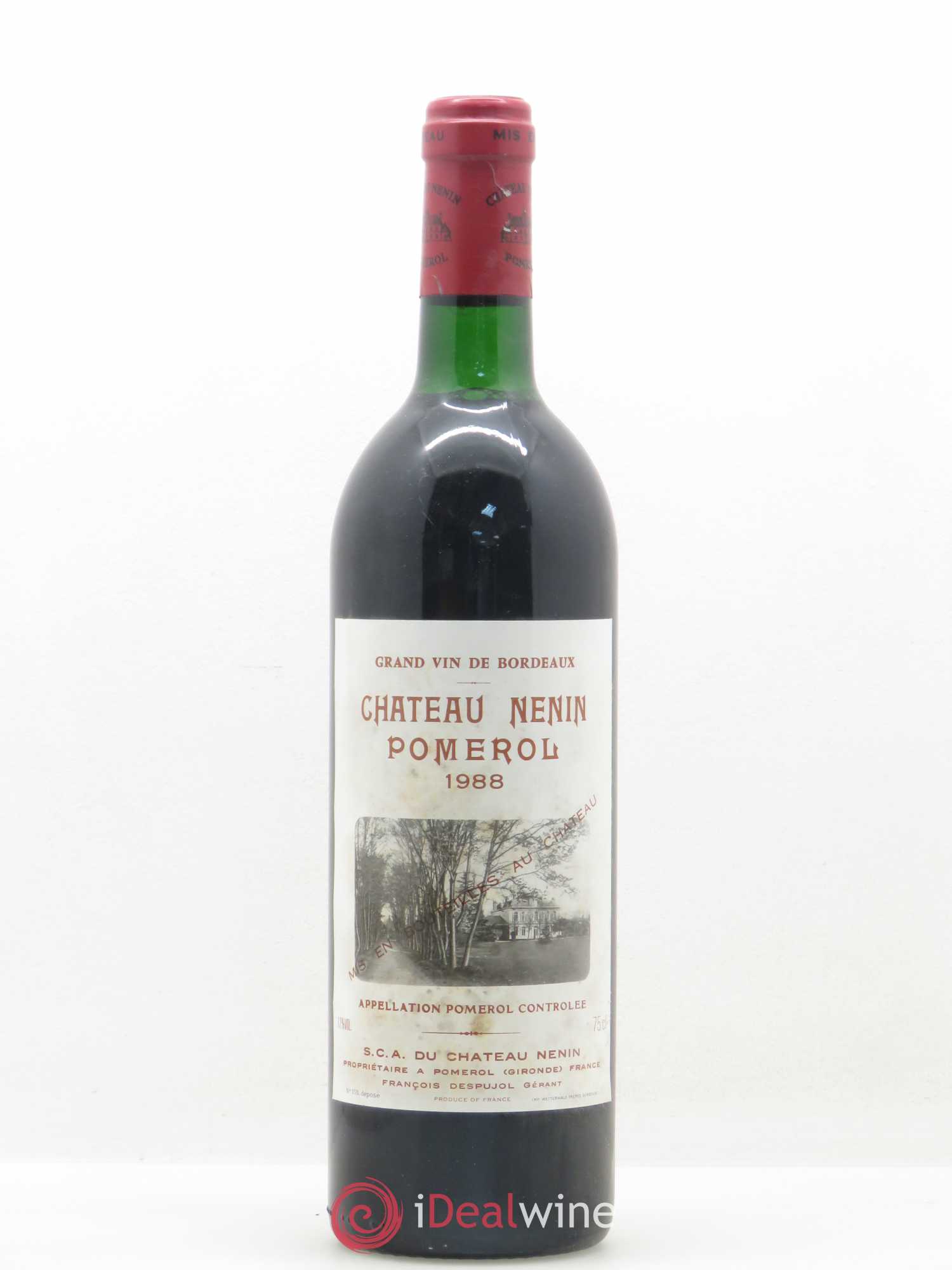 Château Nenin 1988 - Lot de 1 bouteille - 0