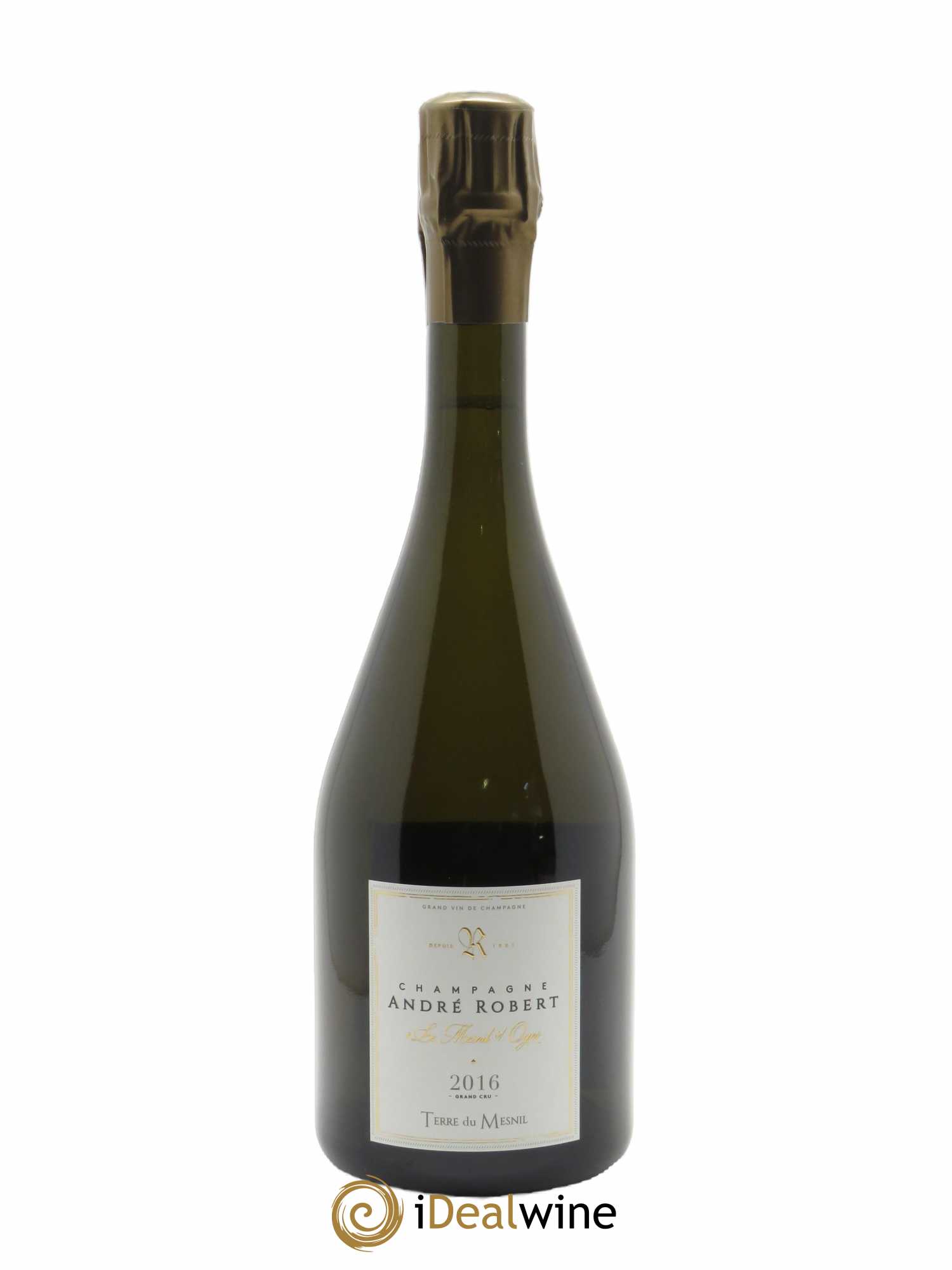 Terre du Mesnil Blanc de Blancs Grand Cru Brut André Robert 2016 - Lot of 1 bottle - 0