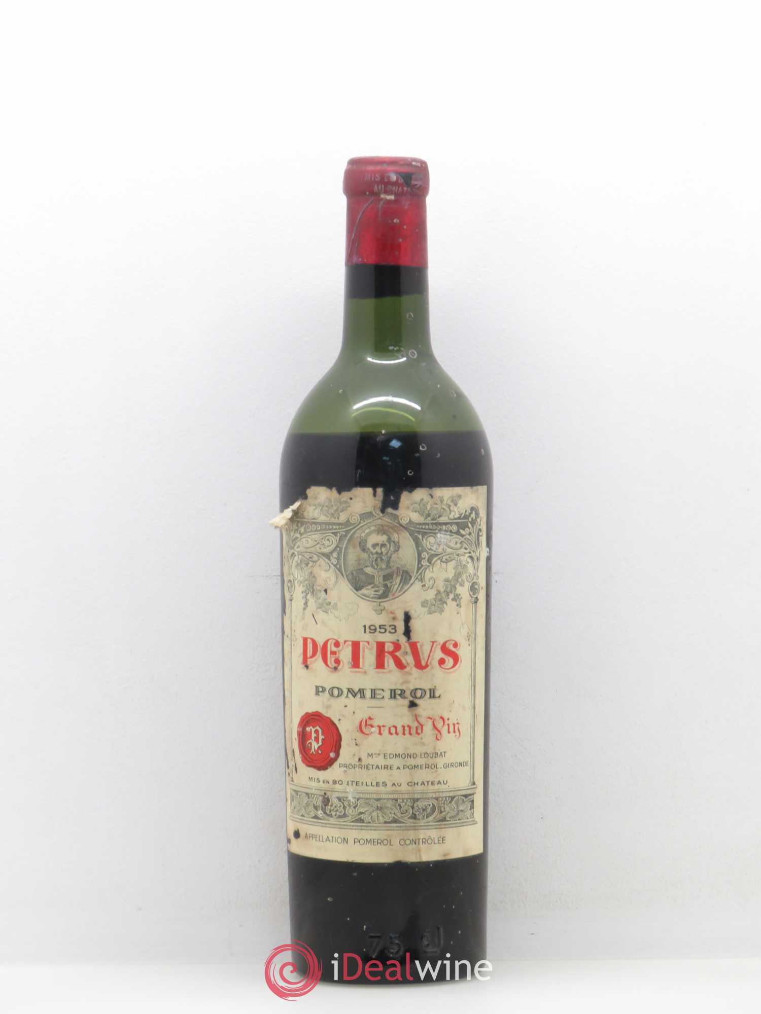 Petrus (sans prix de réserve) 1953 - Lot de 1 bouteille - 0