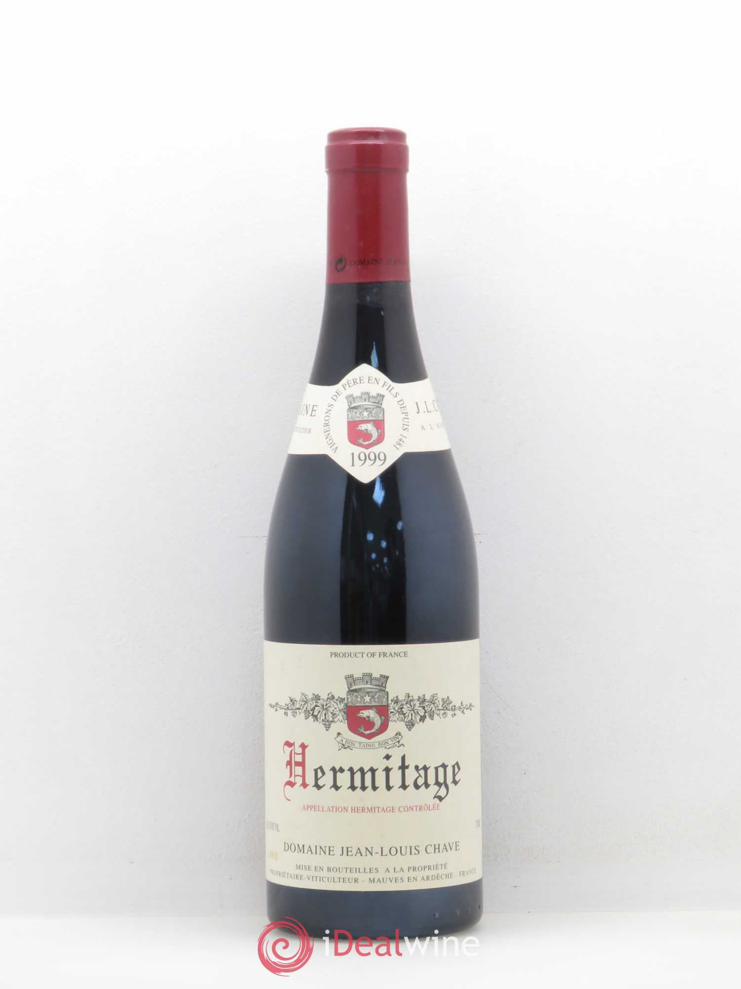 Hermitage Jean-Louis Chave 1999 - Lot de 1 bouteille - 0