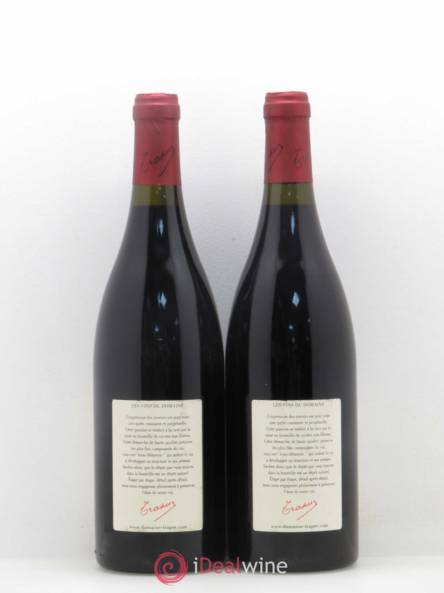 Chambertin Grand Cru Domaine Trapet 2002 - Lot de 2 bouteilles - 1