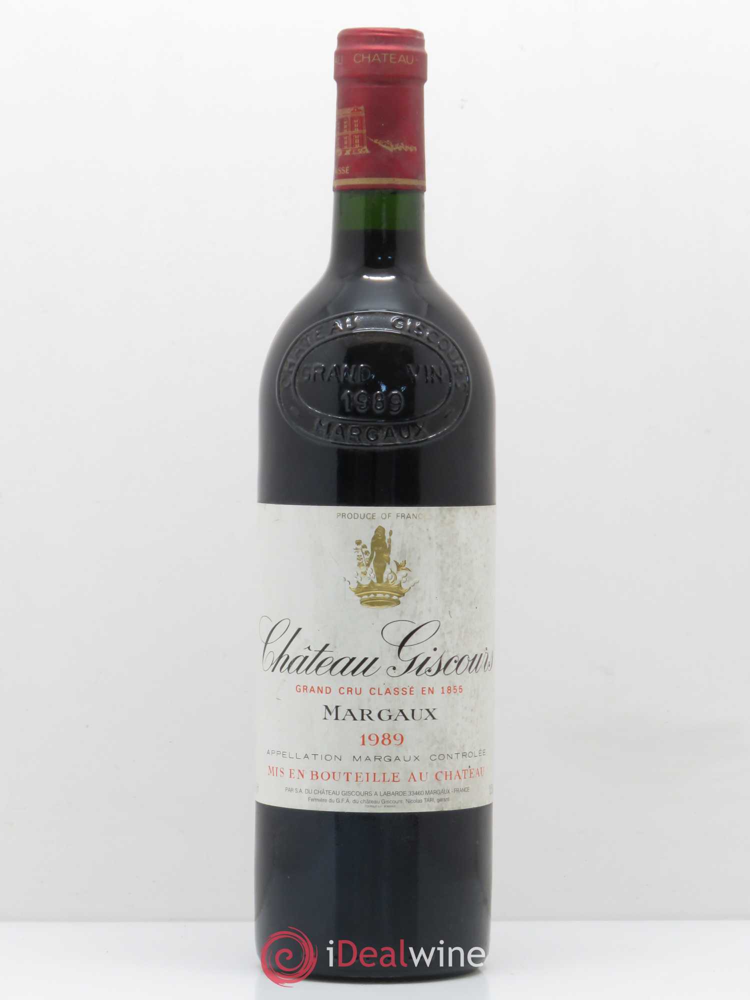 Château Giscours 3ème Grand Cru Classé 1989 - Lot de 1 bouteille - 0