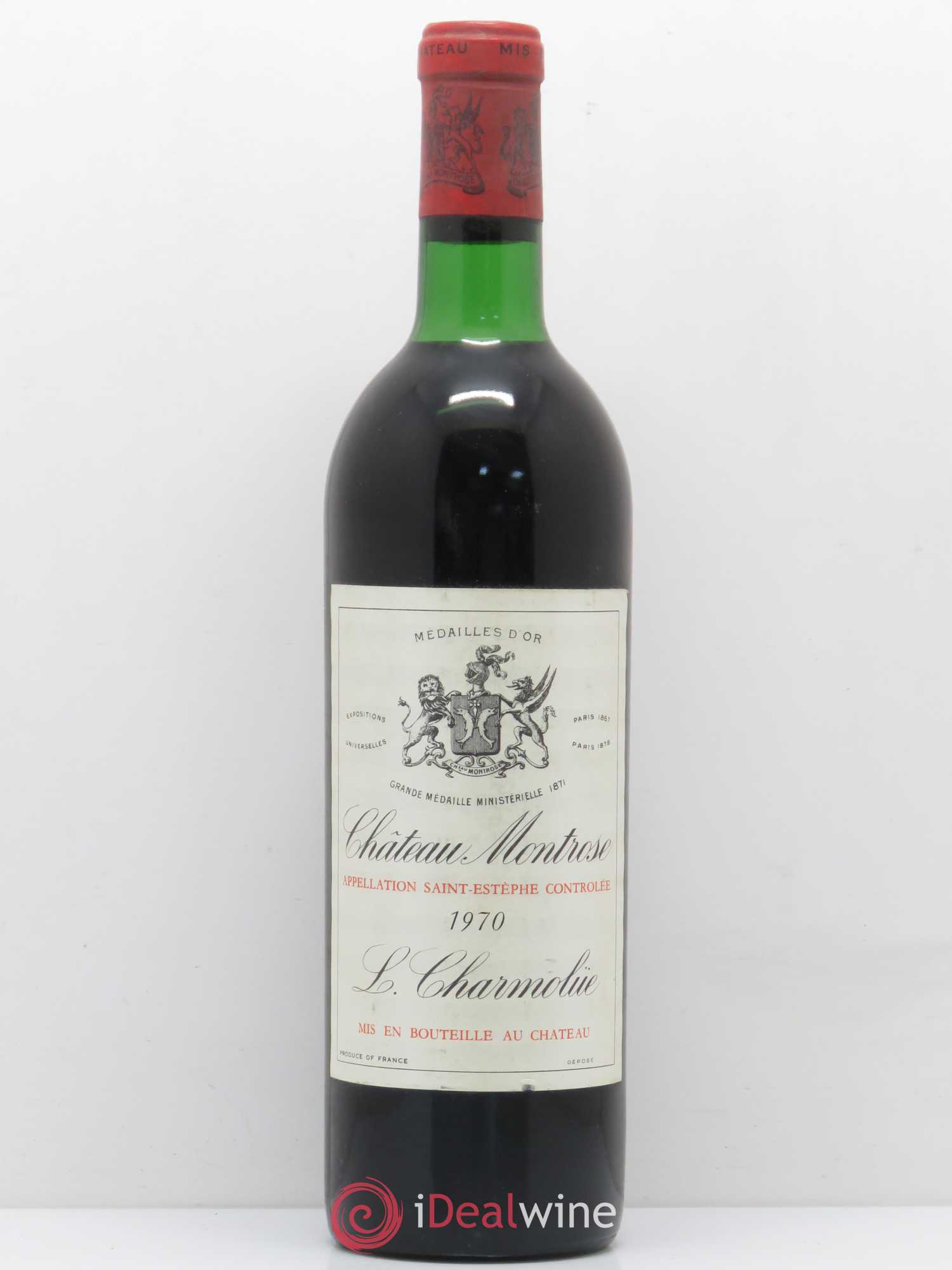 Château Montrose 2ème Grand Cru Classé 1970 - Lot de 1 bouteille - 0