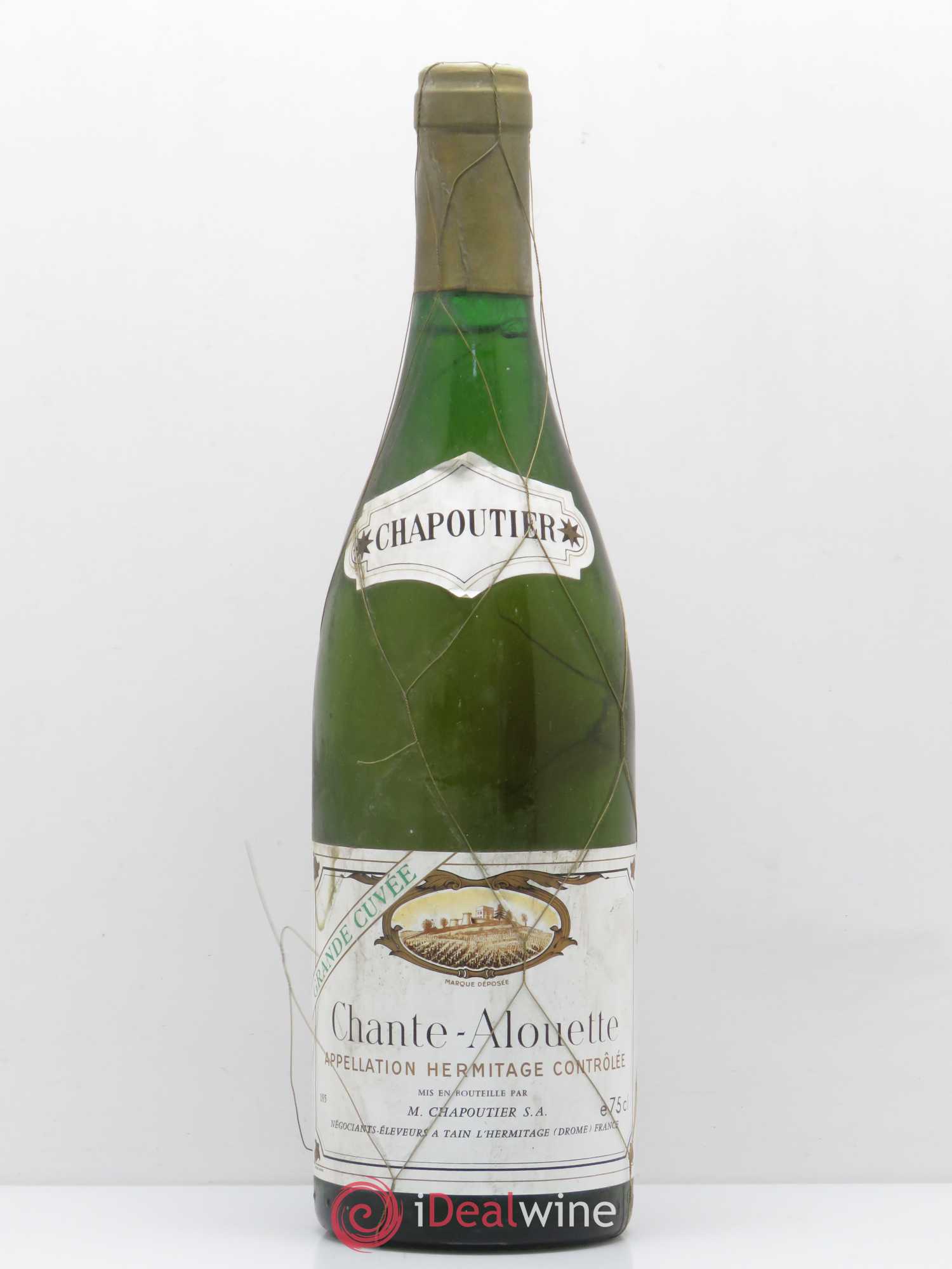 Hermitage Chante Alouette Chapoutier Grande cuvée - Lot de 1 bouteille - 0