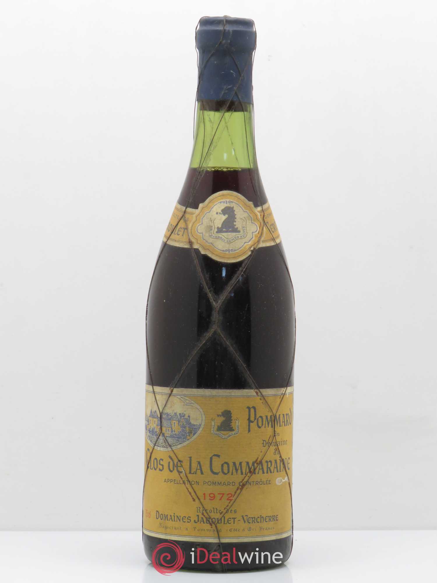 Pommard 1er Cru Clos de la Commaraine Jaboulet-Vercheres 1972 - Posten von 1 Flasche - 0
