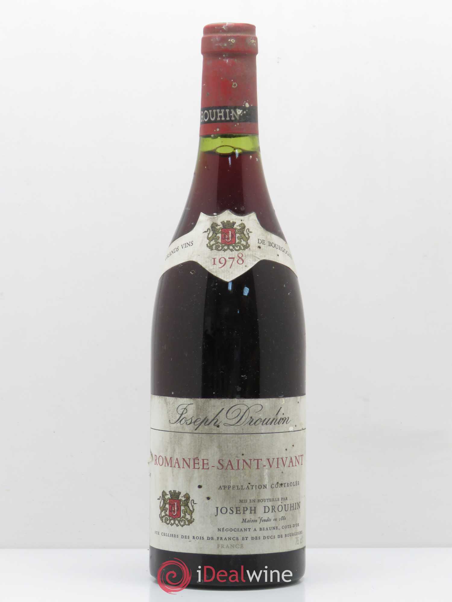 Romanée-Saint-Vivant Grand Cru Joseph Drouhin 1978 - Lot de 1 bouteille - 0
