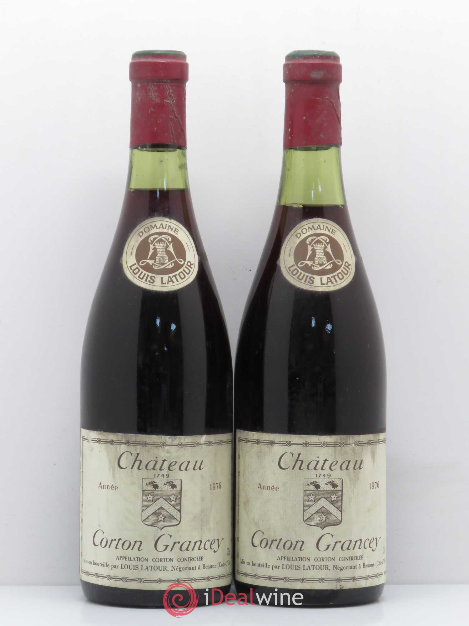 Corton Grand Cru Grancey Louis Latour 1976 - Posten von 2 Flaschen - 0