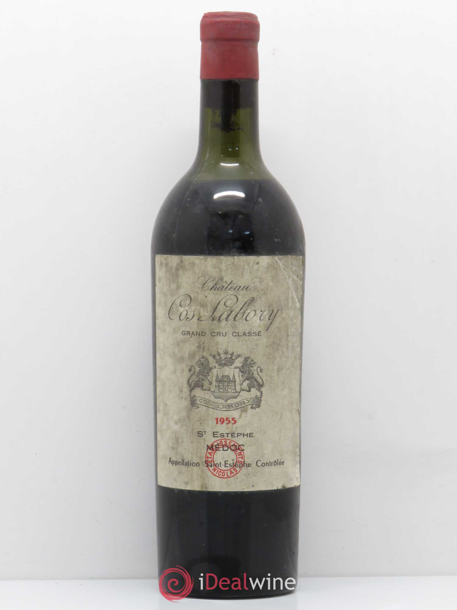 Château Cos Labory 5ème Grand Cru Classé 1955 - Lot de 1 bouteille - 0