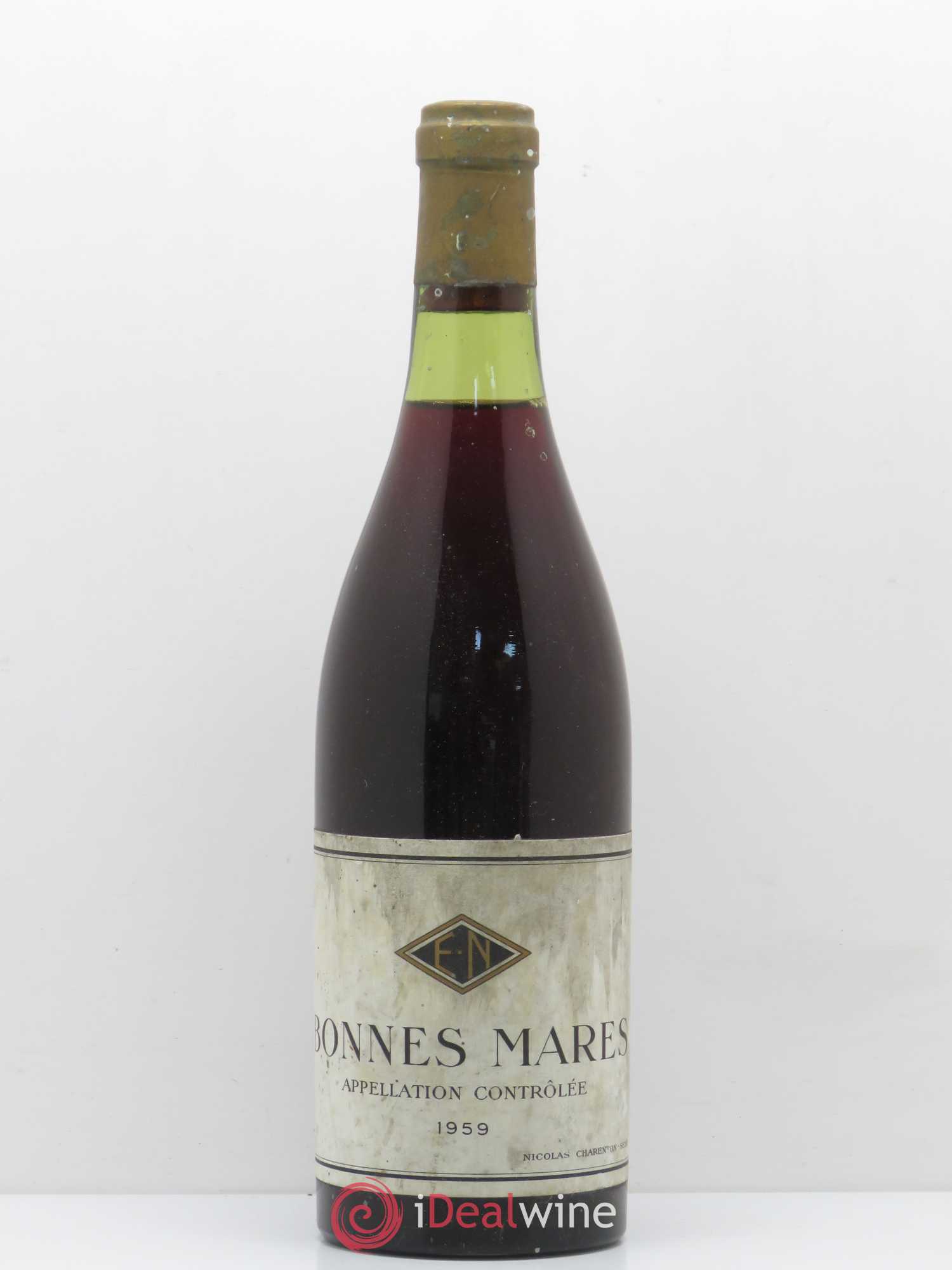 Bonnes-Mares Grand Cru Nicolas Charenton 1959 - Lot de 1 bouteille - 0