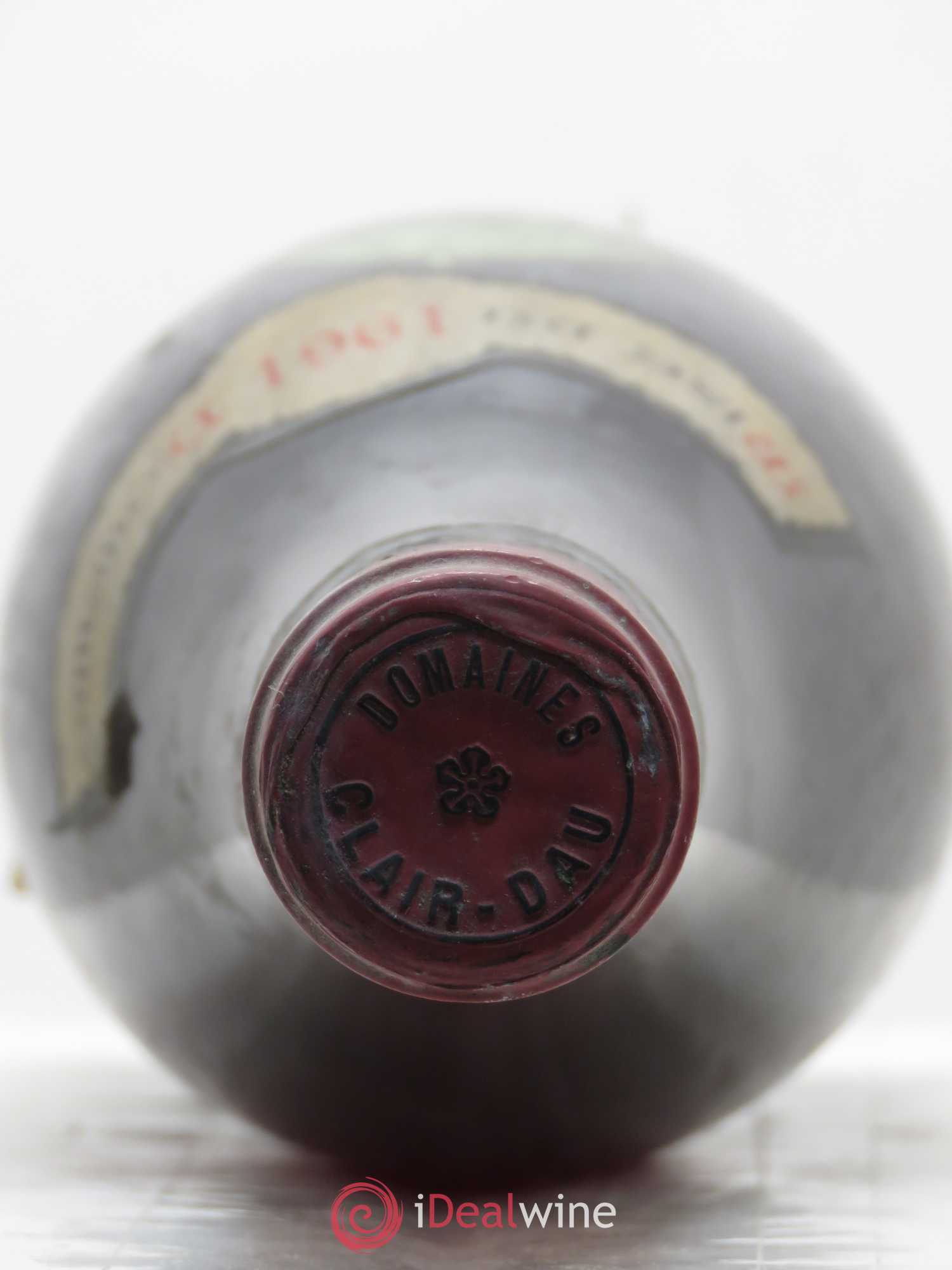Chambolle-Musigny Clair Daü 1961 - Lot de 1 bouteille - 1