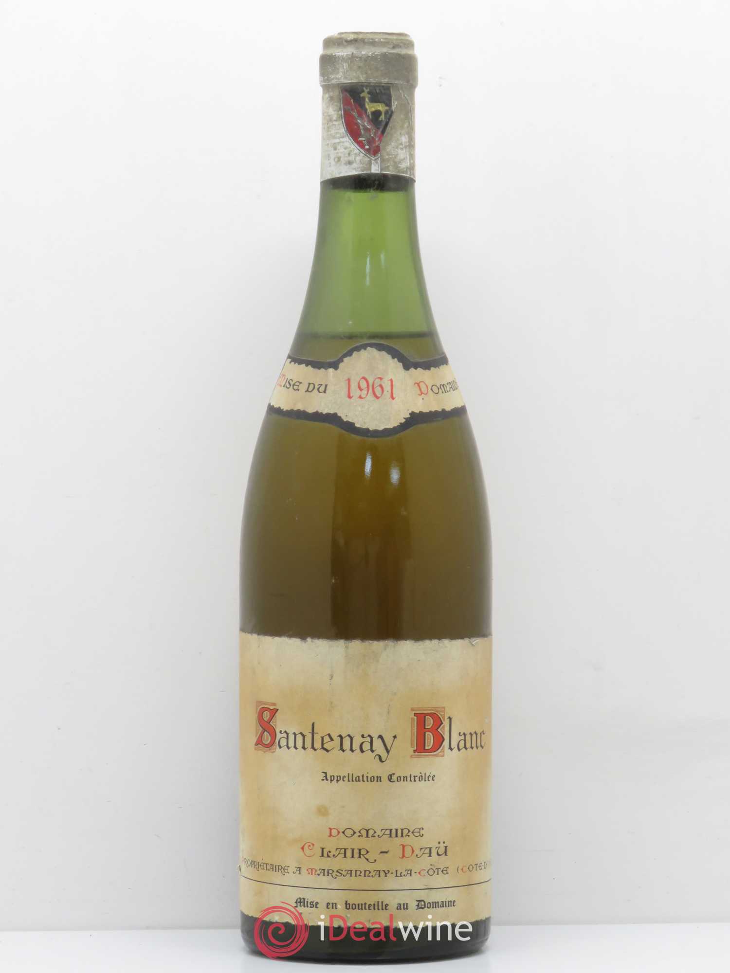 Santenay Clair Daü 1961 - Posten von 1 Flasche - 0