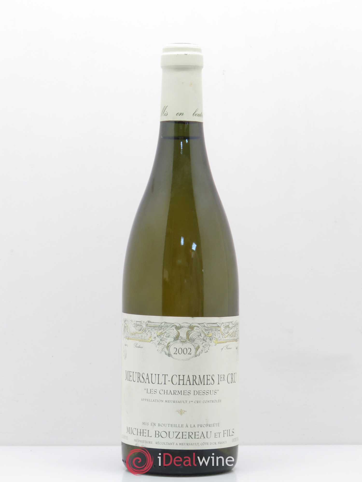 Meursault 1er Cru Les Charmes du dessus Michel Bouzereau 2002 - Posten von 1 Flasche - 0