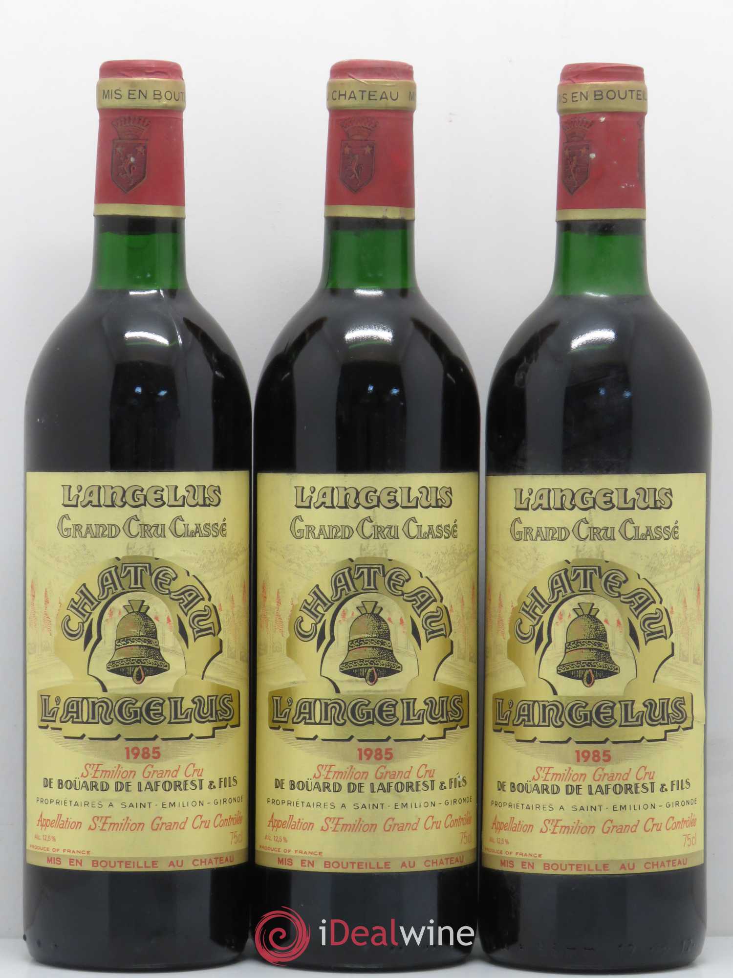 Château Angélus 1er Grand Cru Classé A 1985 - Lot de 6 bouteilles - 1