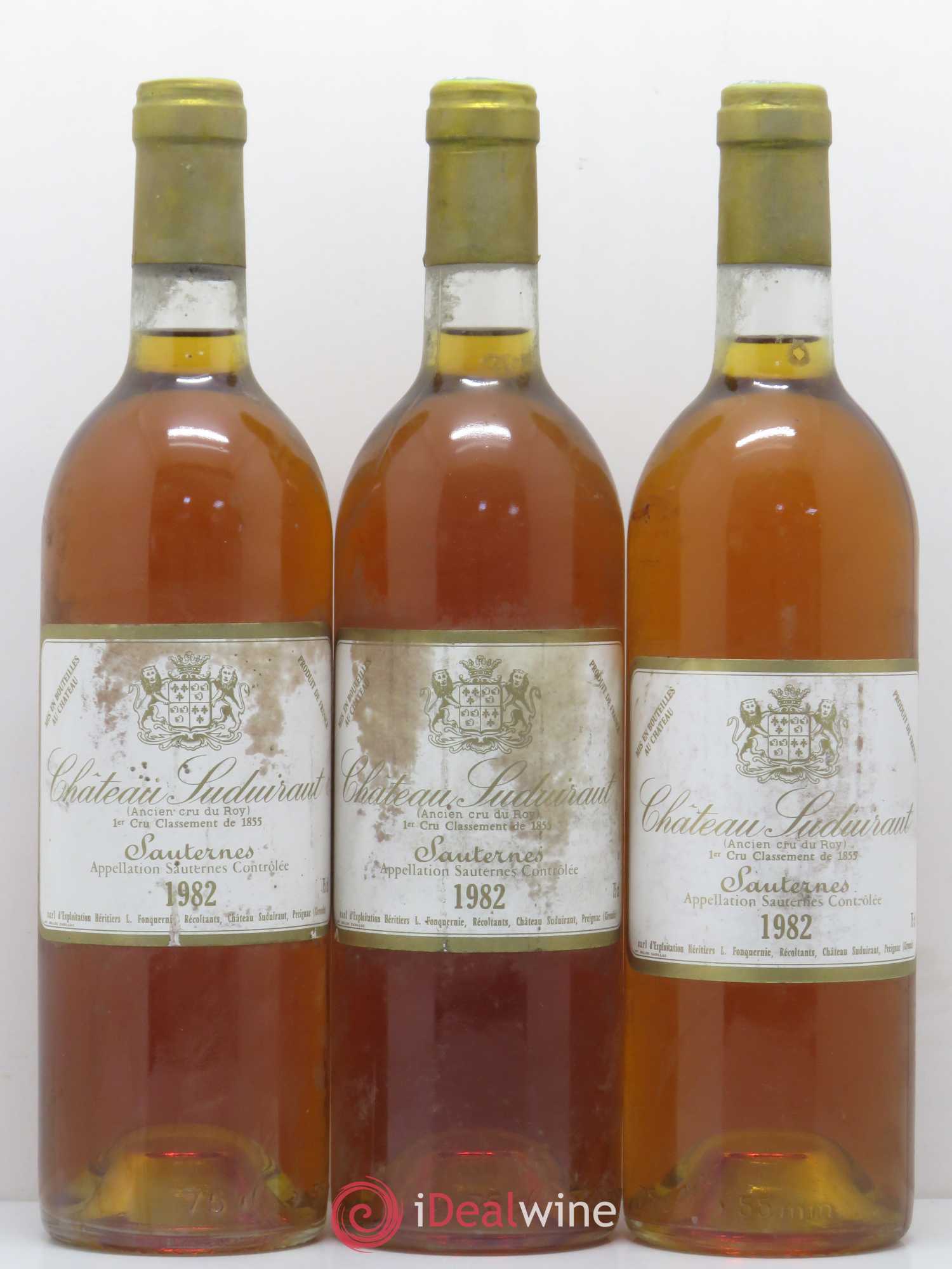 Château Suduiraut 1er Grand Cru Classé 1982 - Lotto di 6 bottiglie - 2