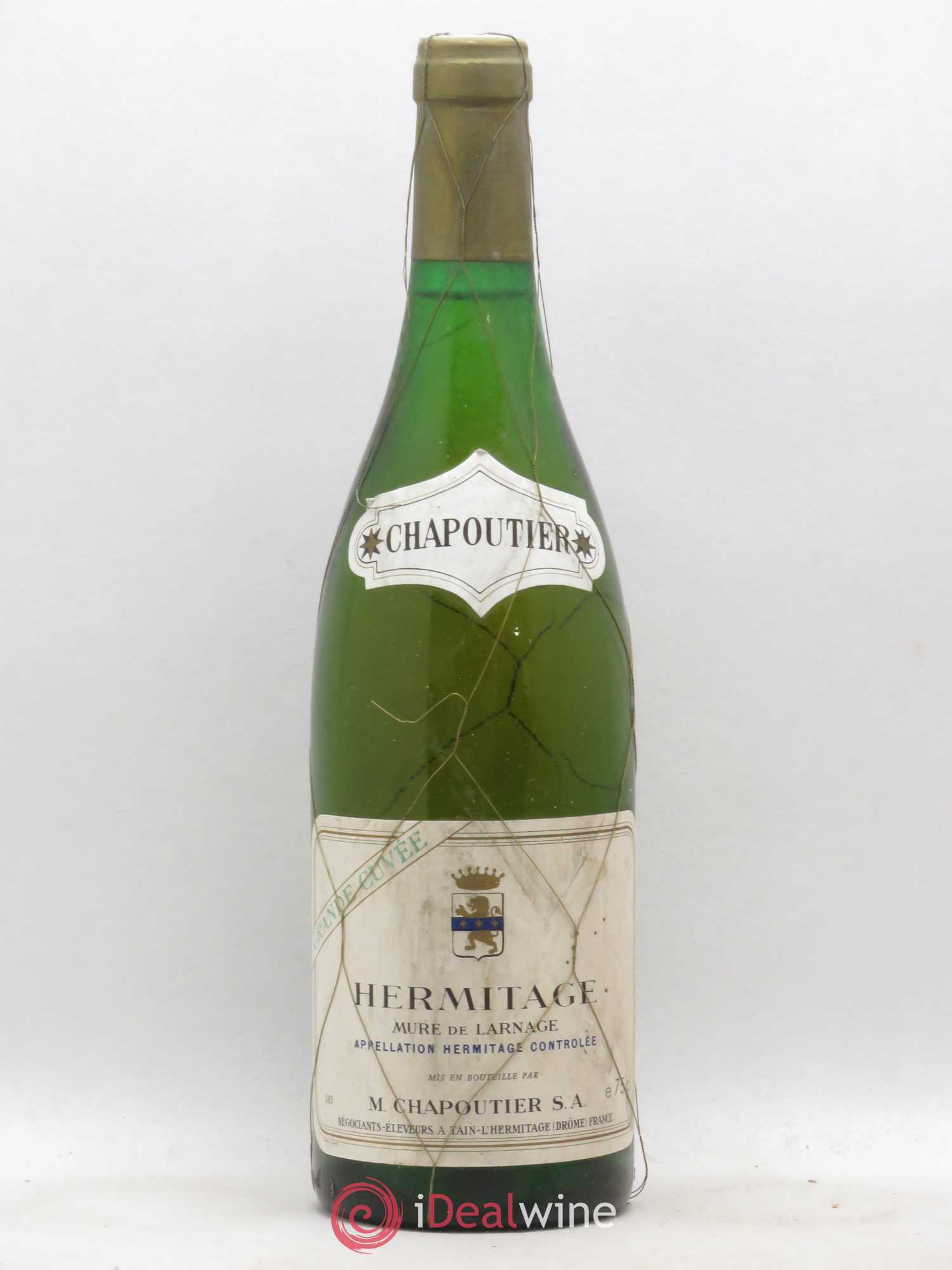 Hermitage Grande cuvée Mure de Larnage Chapoutier - Posten von 1 Flasche - 0