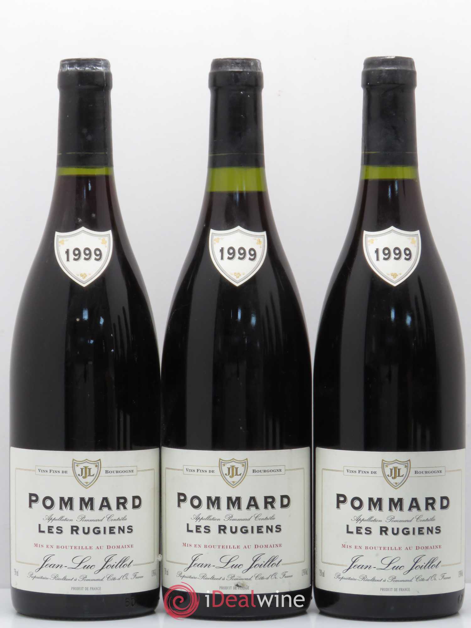 Pommard Les Rugiens Joillot 1999 - Lot de 6 bouteilles - 1