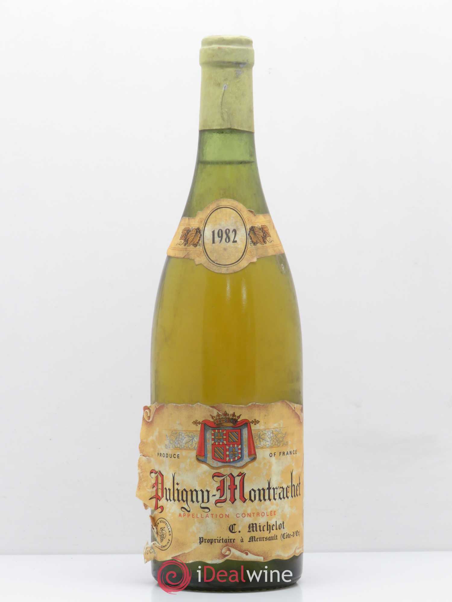 Puligny-Montrachet Michelot 1982 - Lot de 1 bouteille - 0
