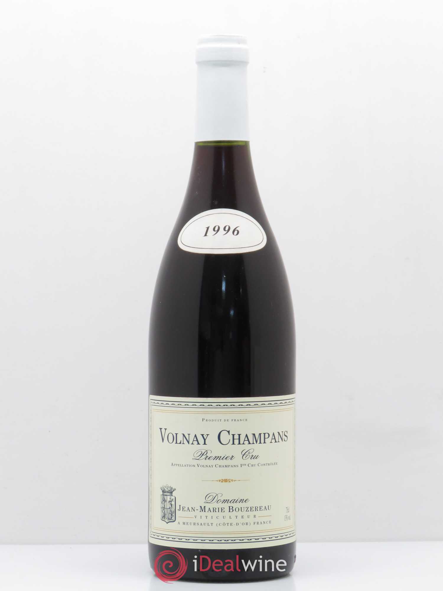 Volnay 1er Cru Champans - Jean-Marie Bouzereau 1996 - Posten von 1 Flasche - 0