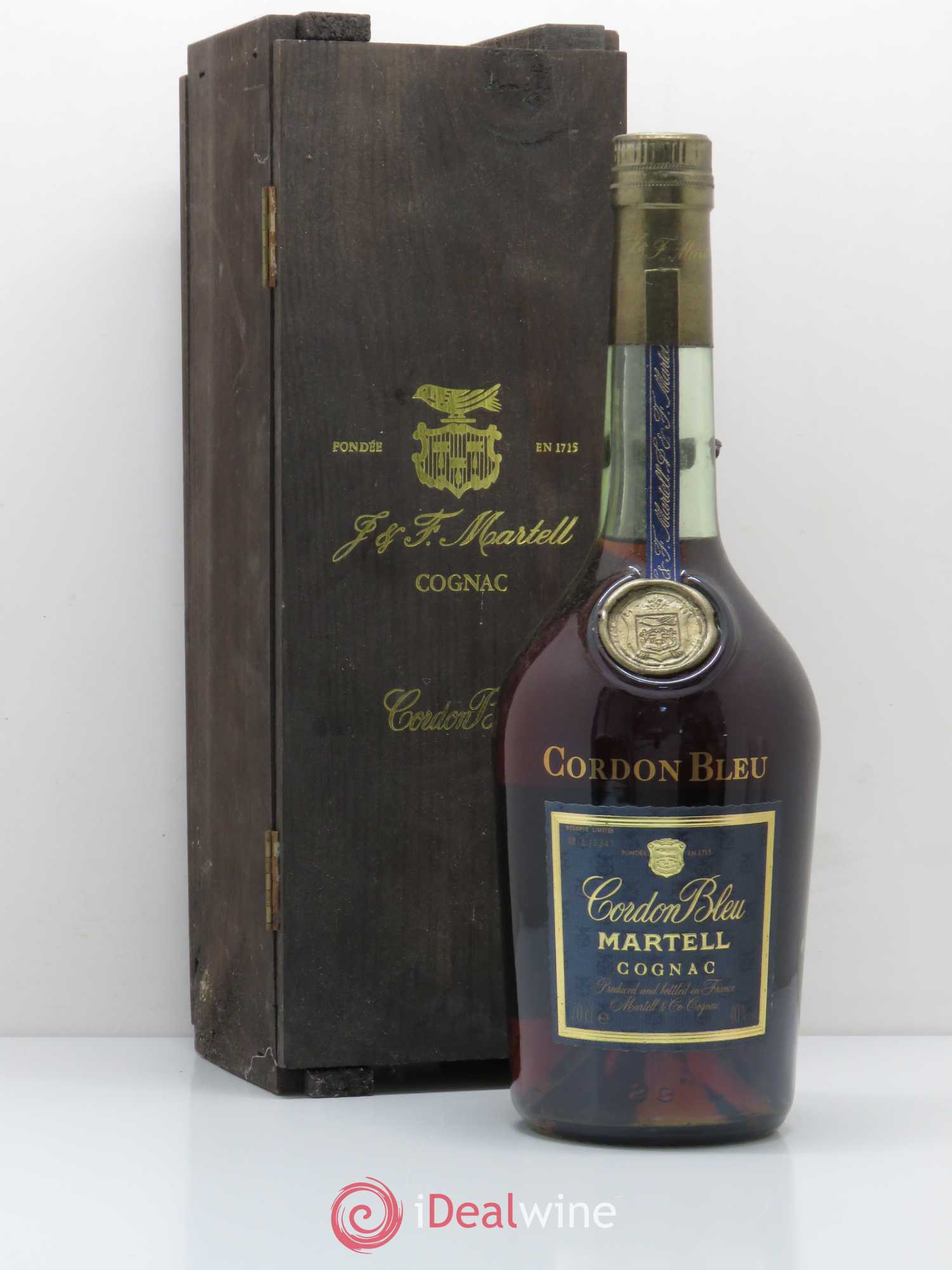 Cognac Martell Cordon Bleu - Lot de 1 bouteille - 1