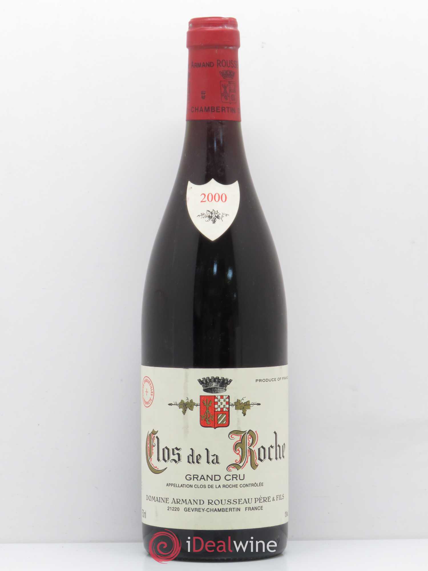 Clos de la Roche Grand Cru Armand Rousseau (Domaine) 2000 - Lot de 1 bouteille - 0