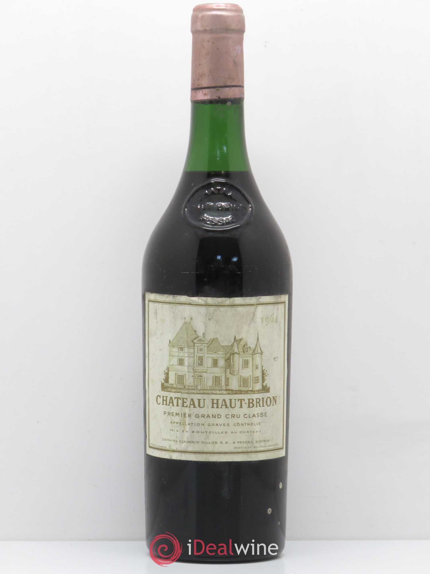 Château Haut Brion 1er Grand Cru Classé 1964 - Lot de 1 bouteille - 0
