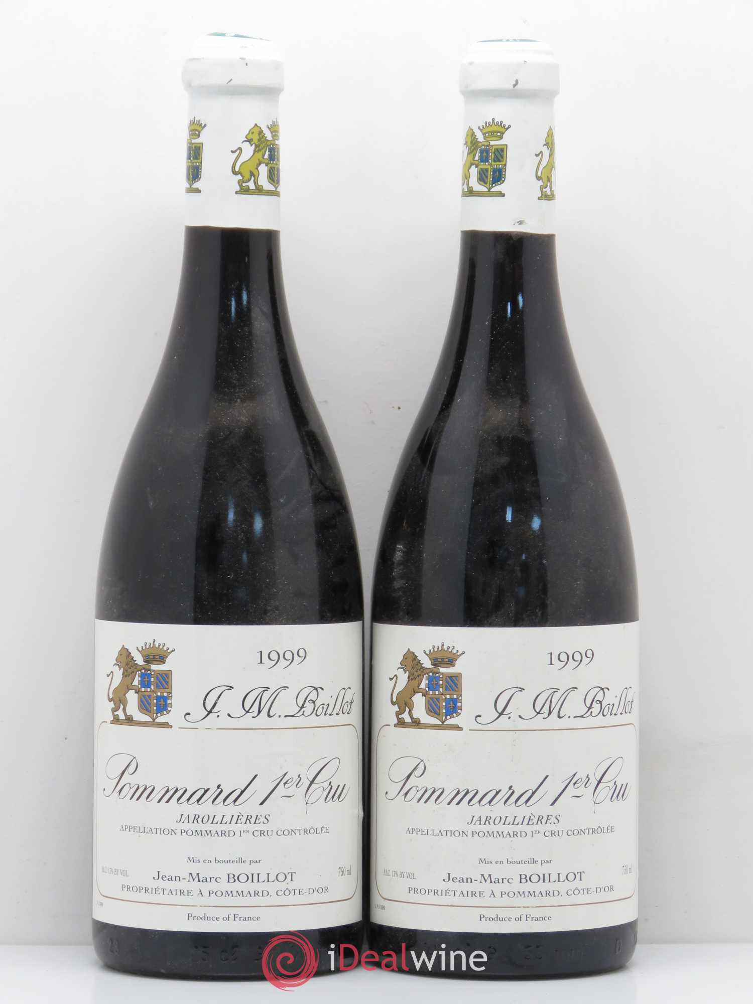 Pommard 1er Cru Jarollieres Jean-Marc Boillot 1999 - Posten von 5 Flaschen - 2
