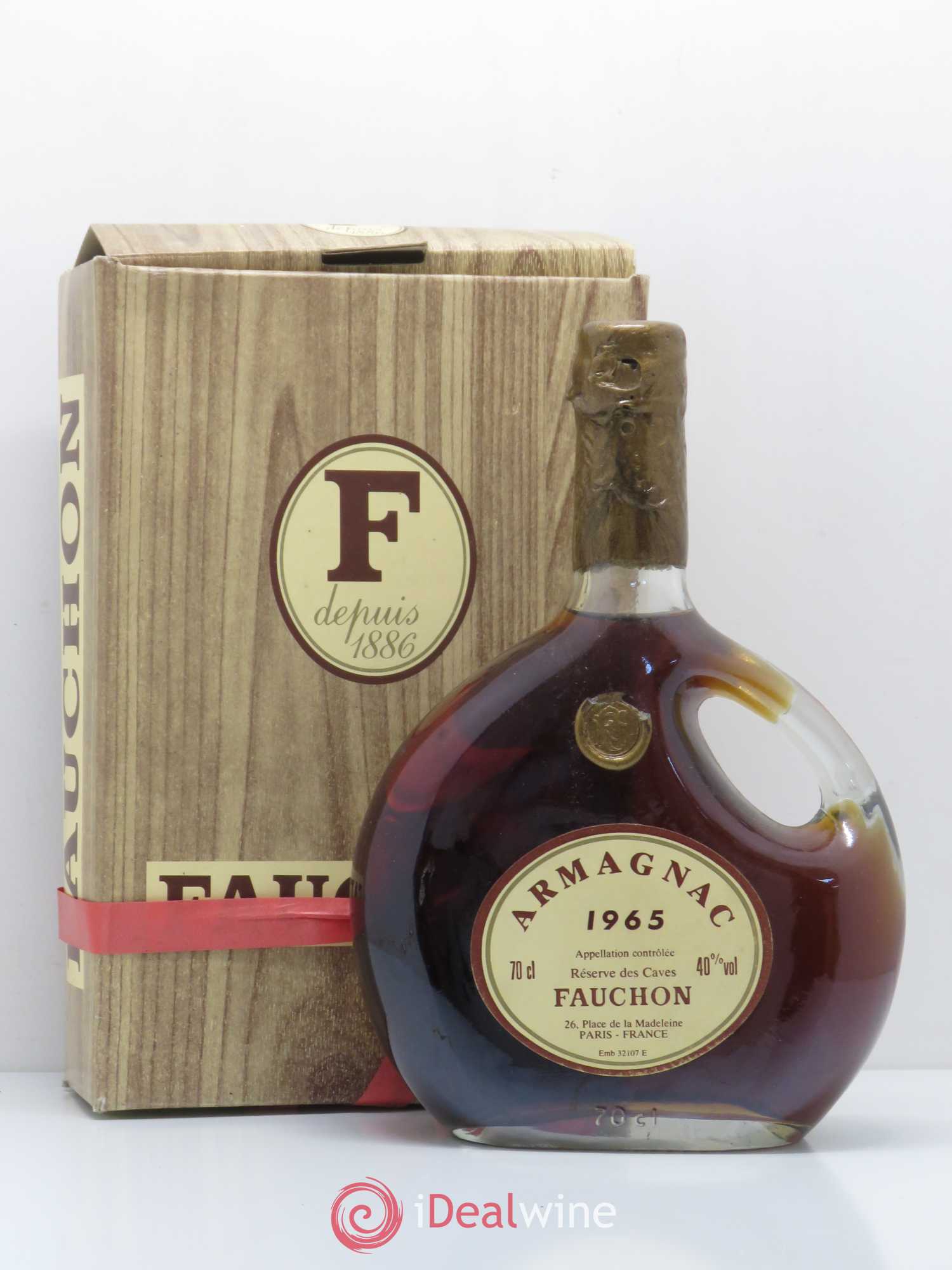 Armagnac Réserve des Caves Fauchon 1965 - Lotto di 1 bottiglia - 2