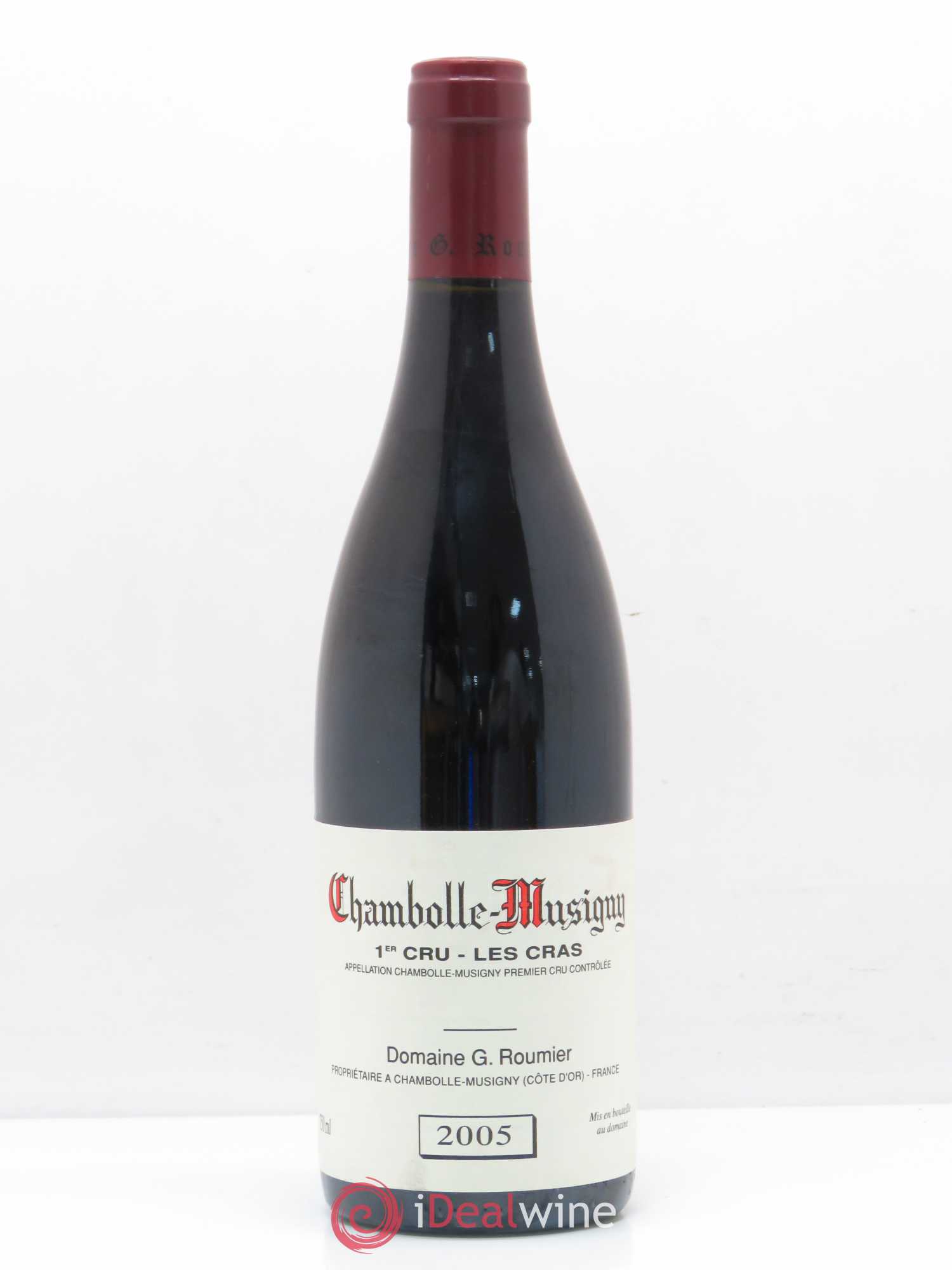 Chambolle-Musigny 1er Cru Les Cras Georges Roumier (Domaine) 2005 - Lot de 1 bouteille - 0