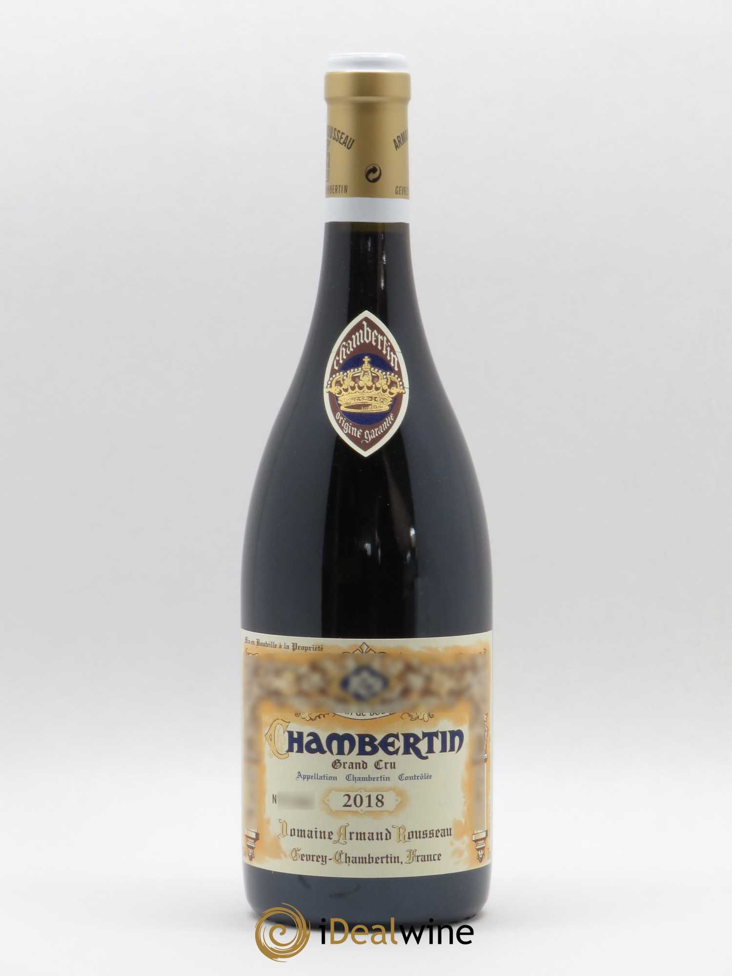 Chambertin Grand Cru Armand Rousseau (Domaine) 2018 - Lot de 1 bouteille - 0