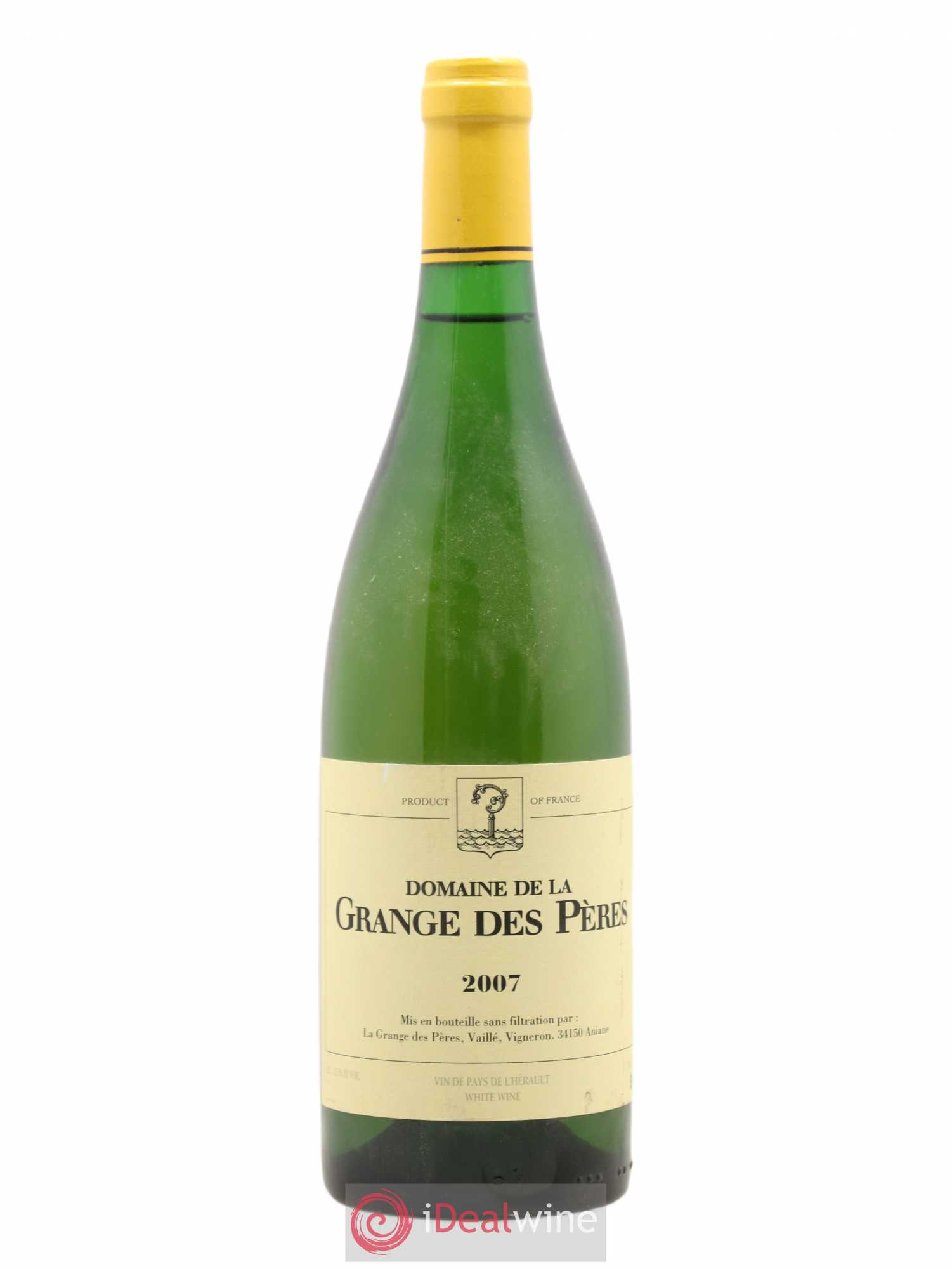 Pays d'Hérault Grange des Pères Laurent Vaillé 2007 - Lot de 1 bouteille - 0
