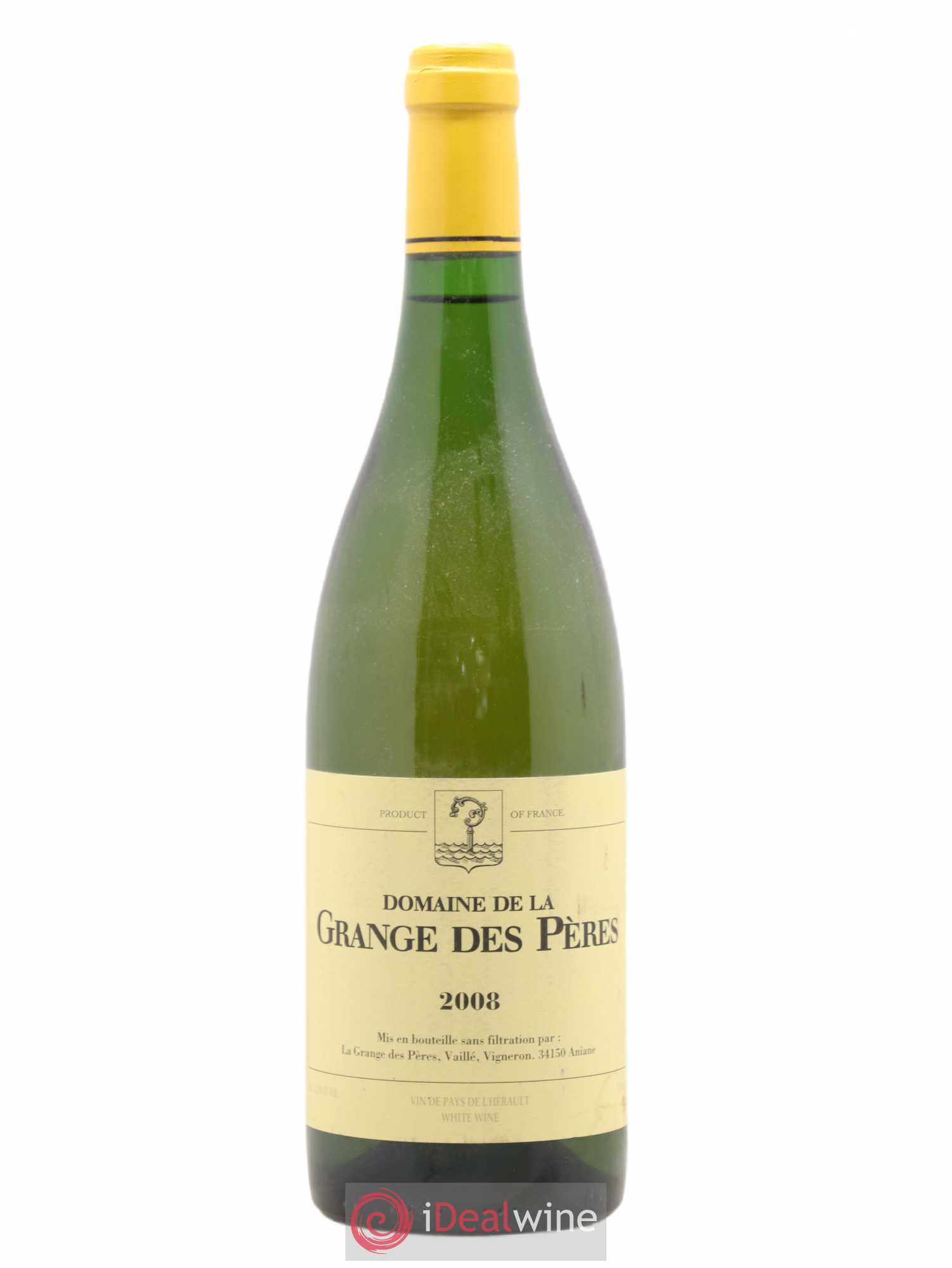 Pays d'Hérault Grange des Pères Laurent Vaillé 2008 - Lot de 1 bouteille - 0