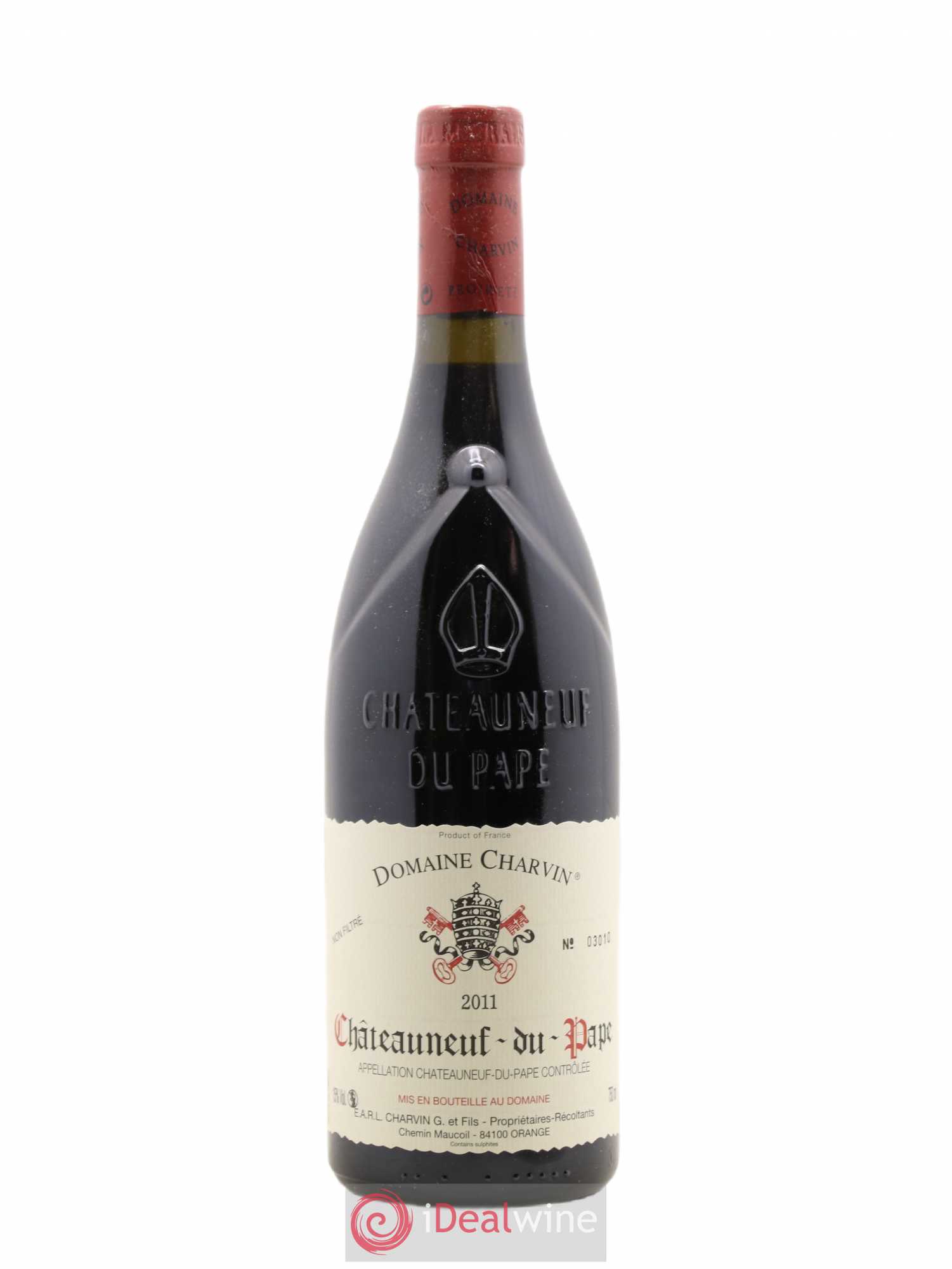 Châteauneuf-du-Pape Charvin (Domaine) 2011 - Lot de 1 bouteille - 0