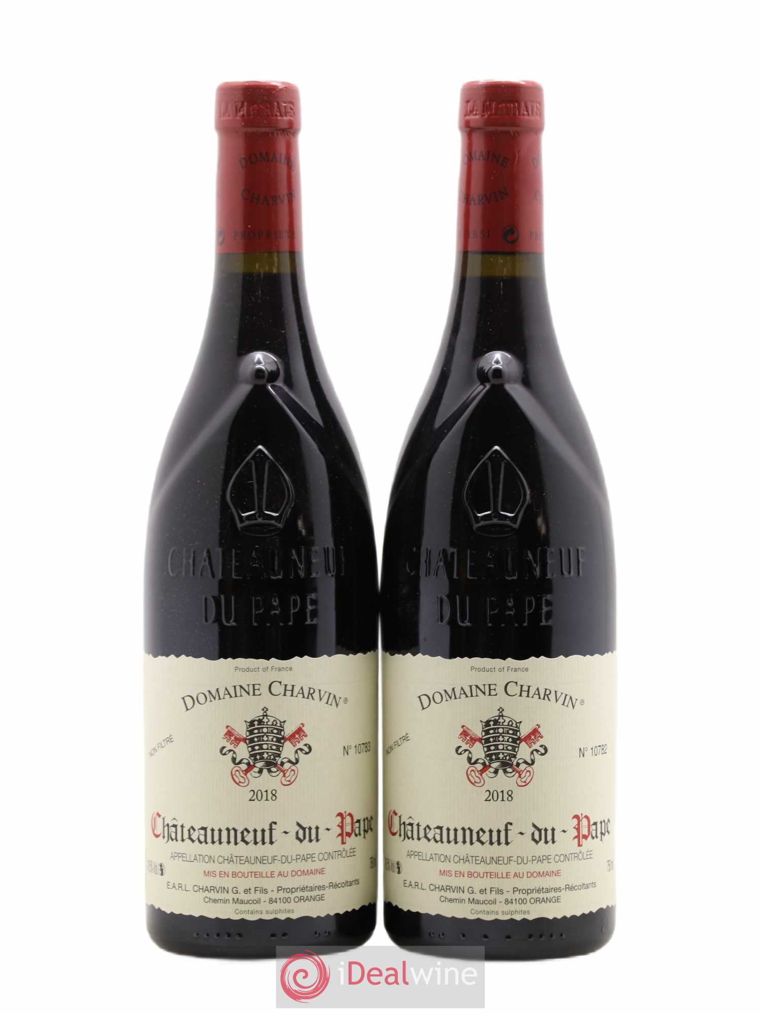 Châteauneuf-du-Pape Charvin (Domaine) 2018 - Lot de 2 bouteilles - 0