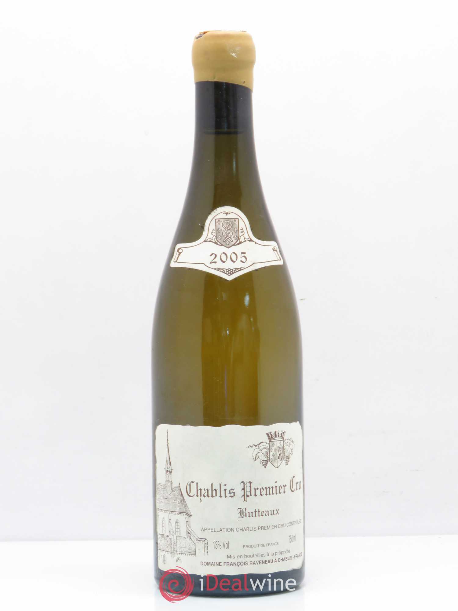 Chablis 1er Cru Butteaux Raveneau (Domaine) 2005 - Lot de 1 bouteille - 0