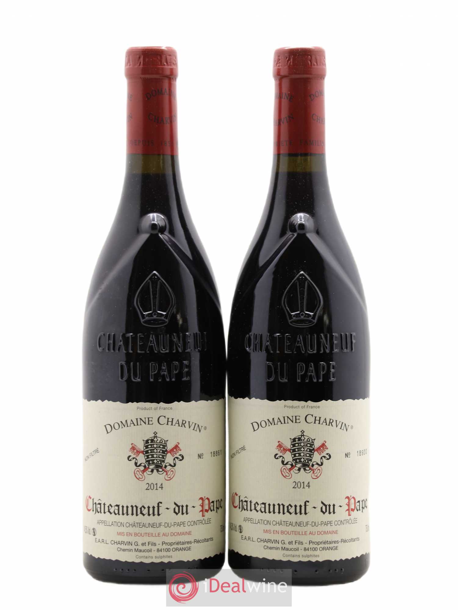 Châteauneuf-du-Pape Charvin (Domaine) 2014 - Lot de 2 bouteilles - 0
